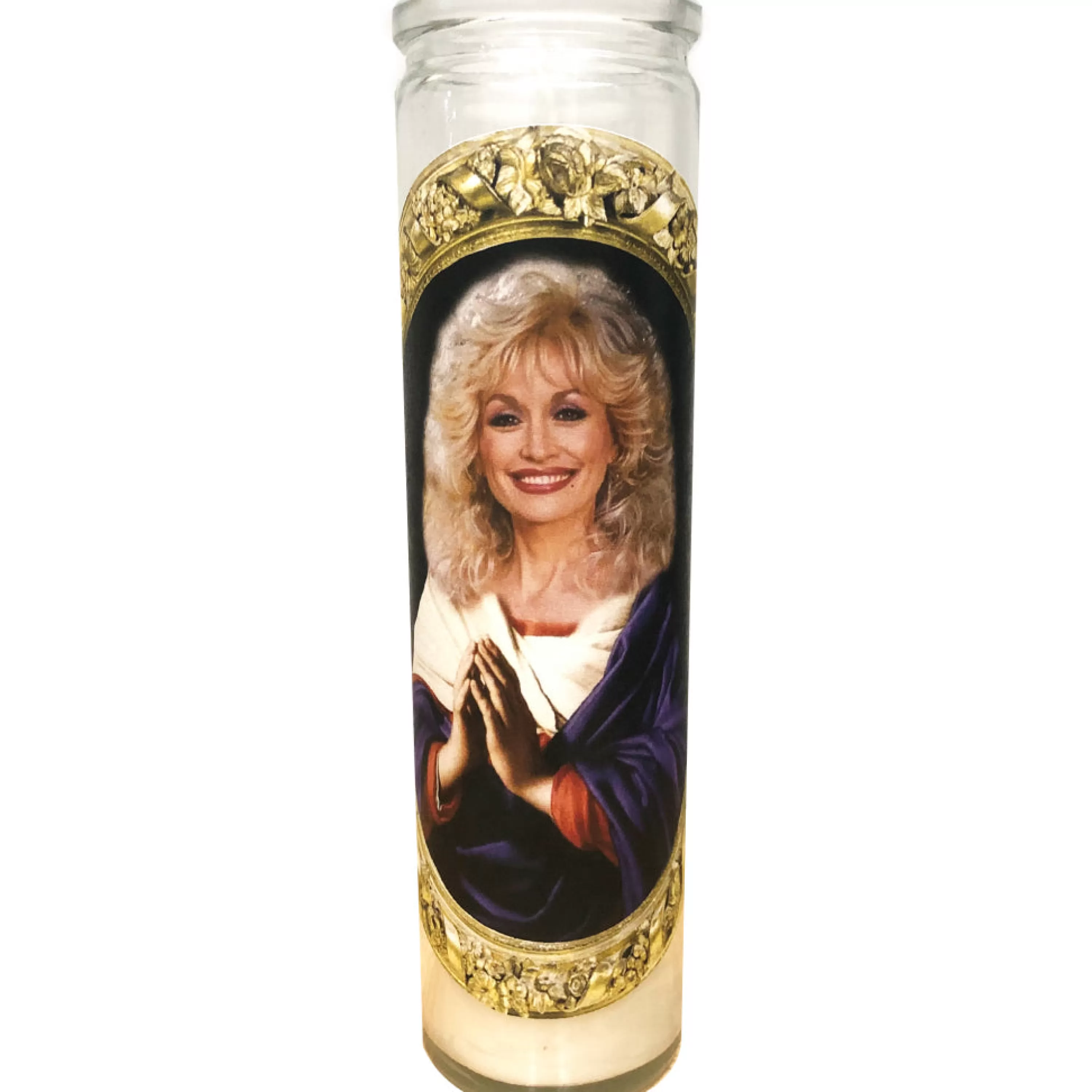 Hot Shrine On Dolly Parton Celebrity Prayer Candle