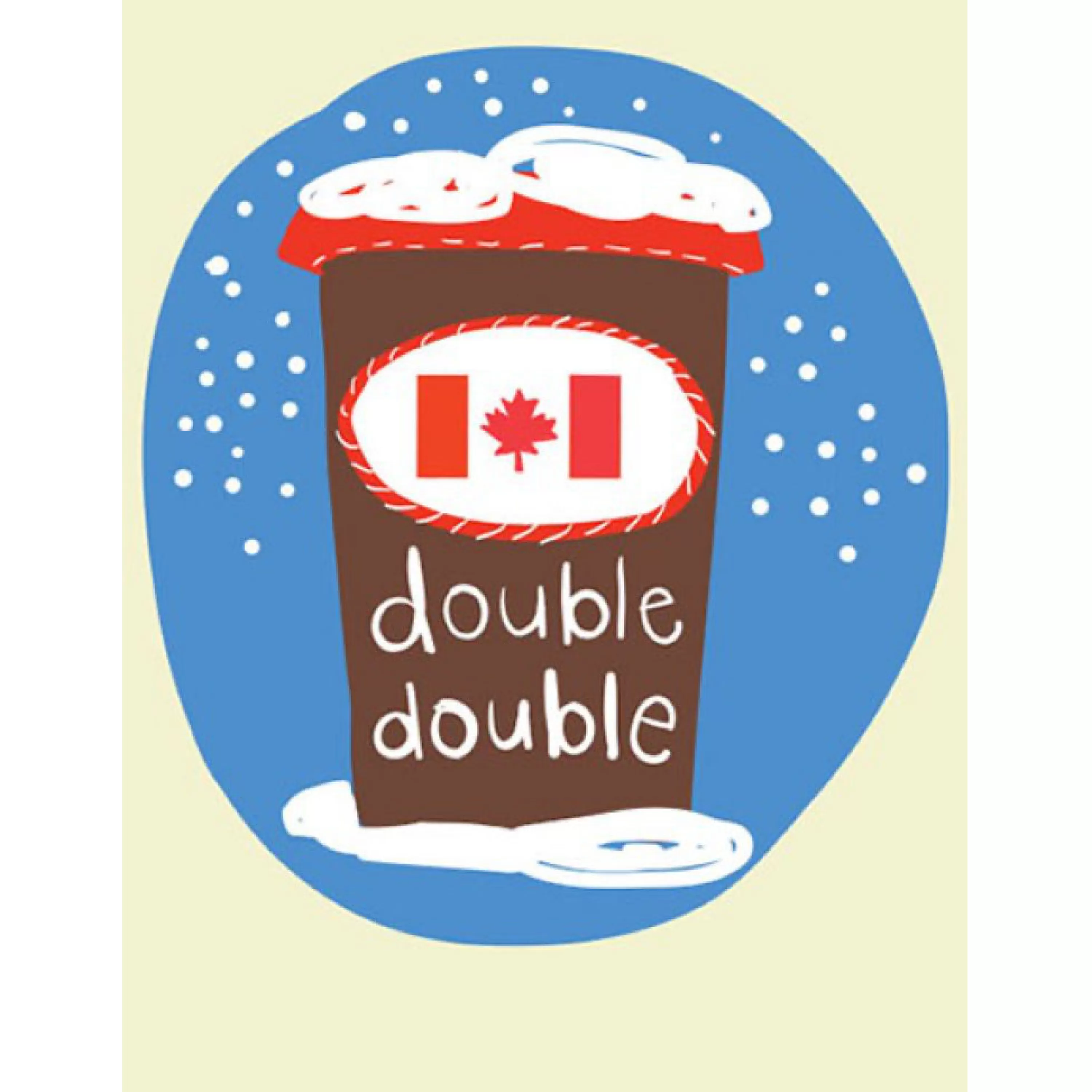 Wendy Tancock Double Double Christmas Card