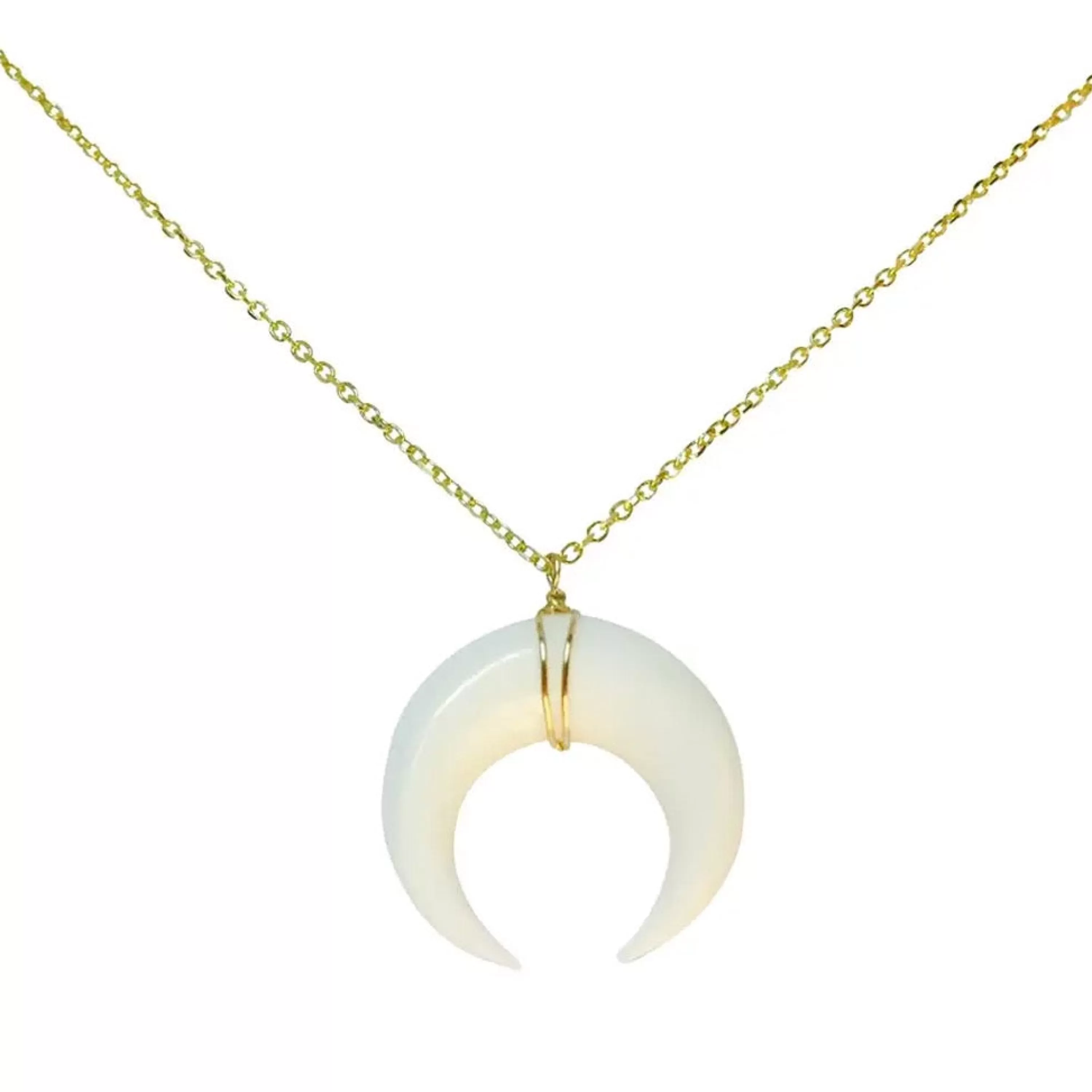 Best Modern Opus Double Horn Necklace