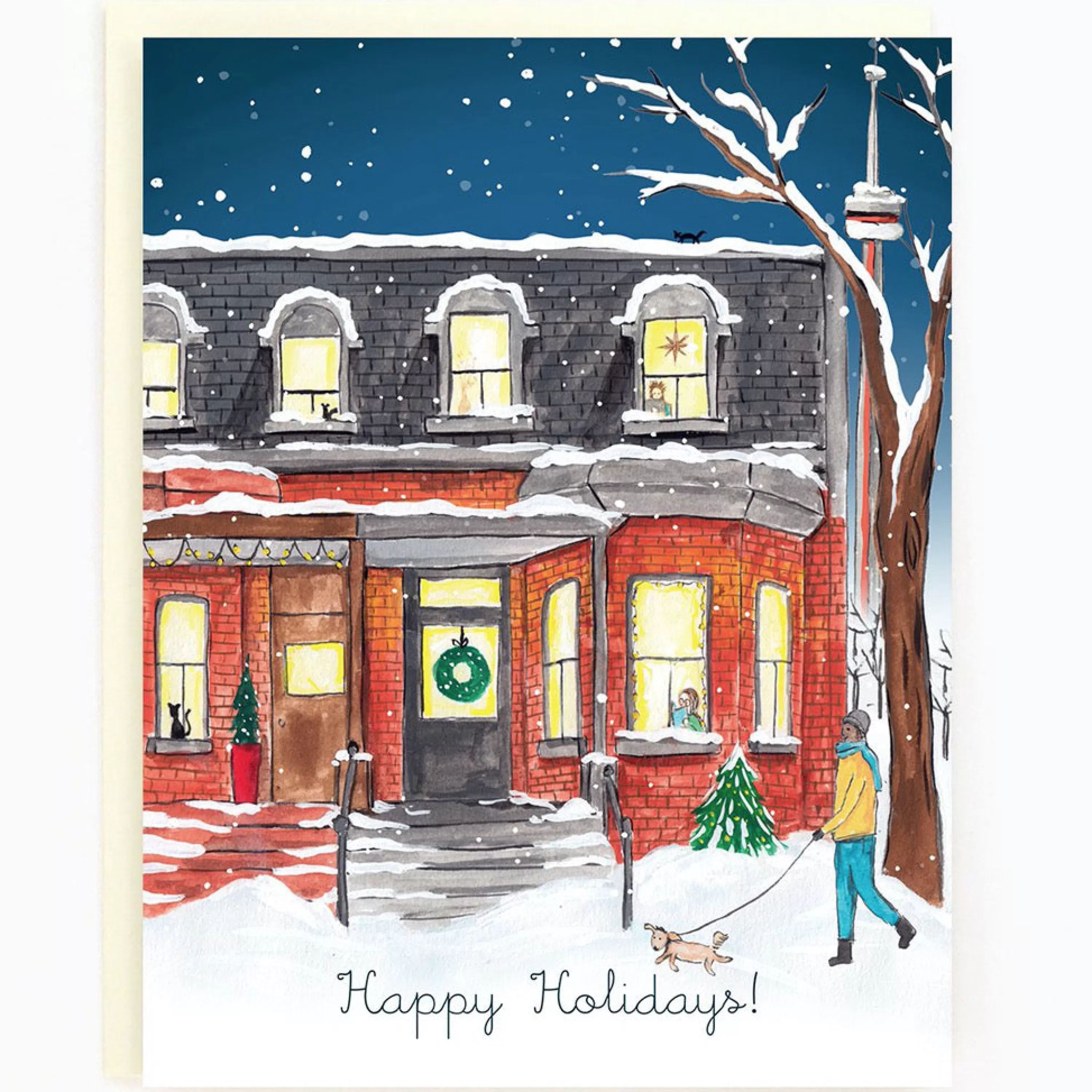 The Paperhood Draper St. Toronto Holiday Card