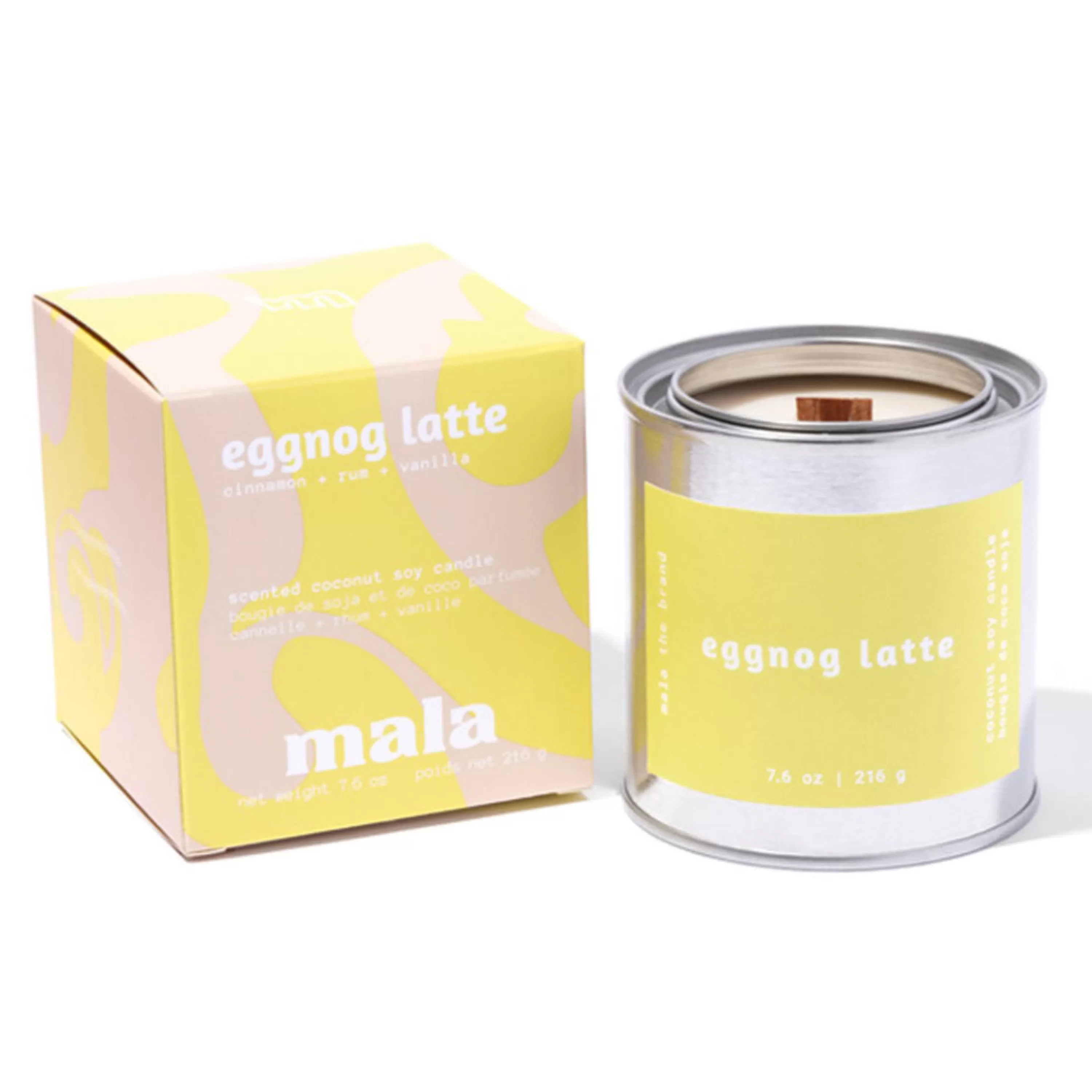 Cheap Mala The Brand Eggnog Latte Candle