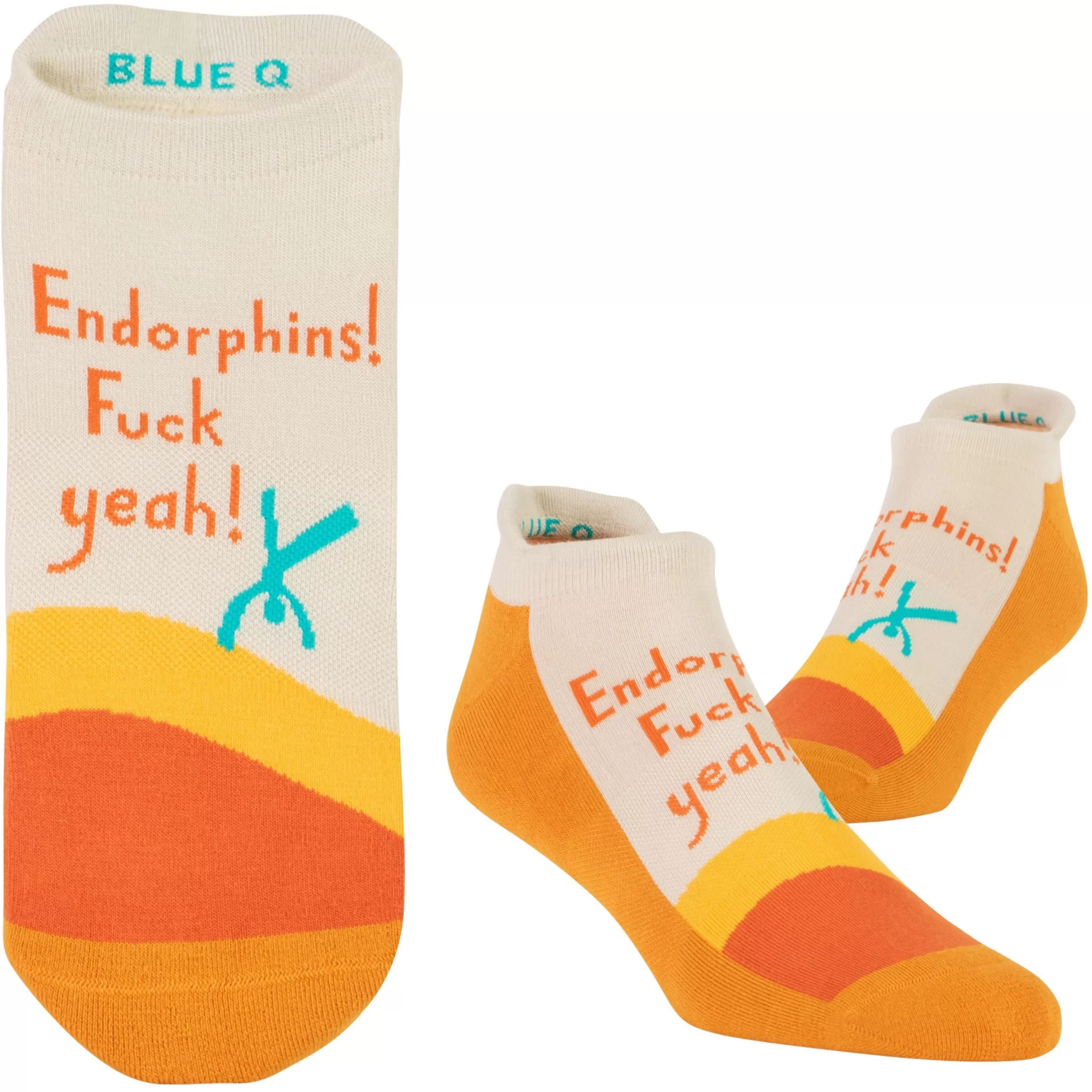 Store Blue Q Endorphins Sneaker Socks