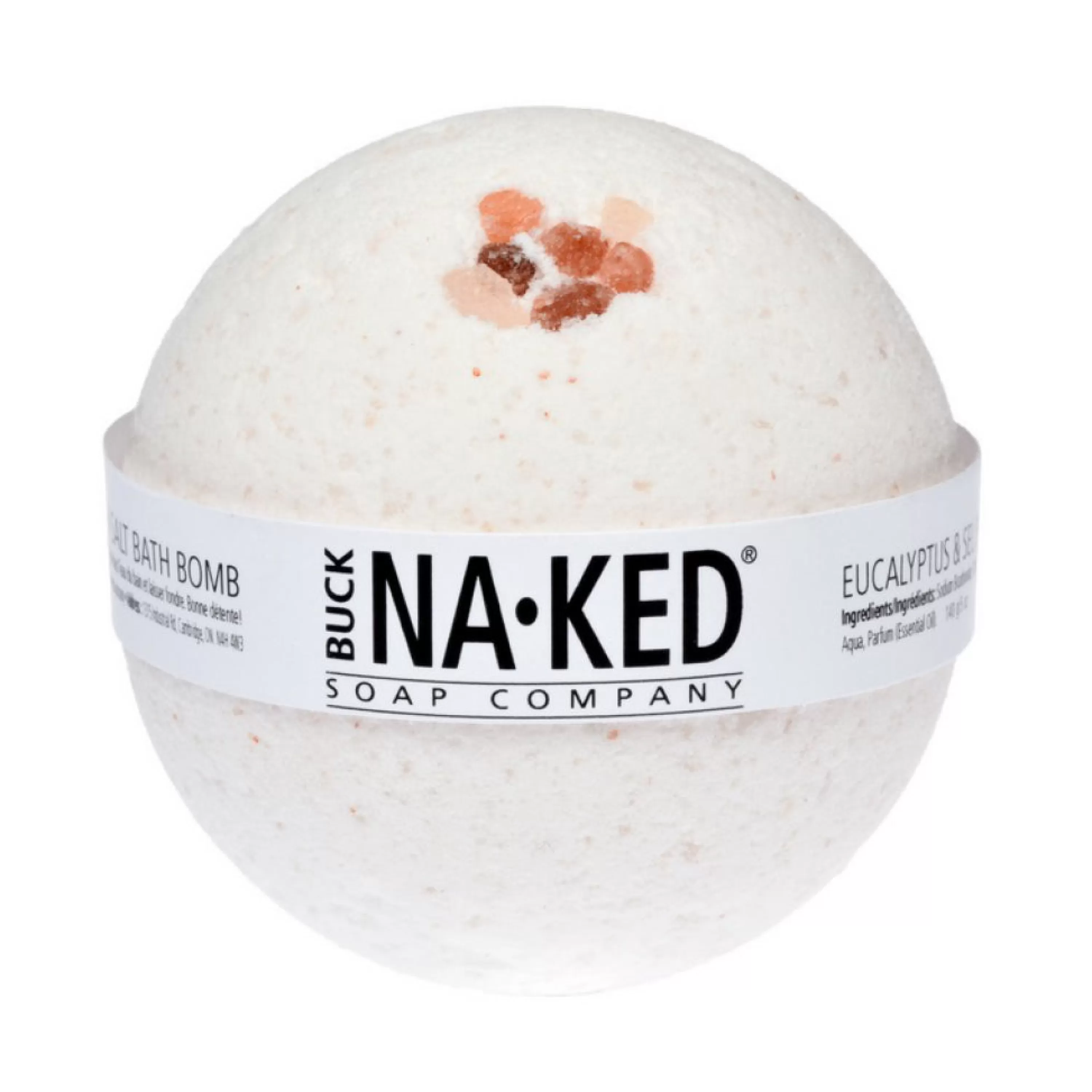 Sale Buck Naked Soap Company Eucalyptus & Himalayan Salt Bath Bomb