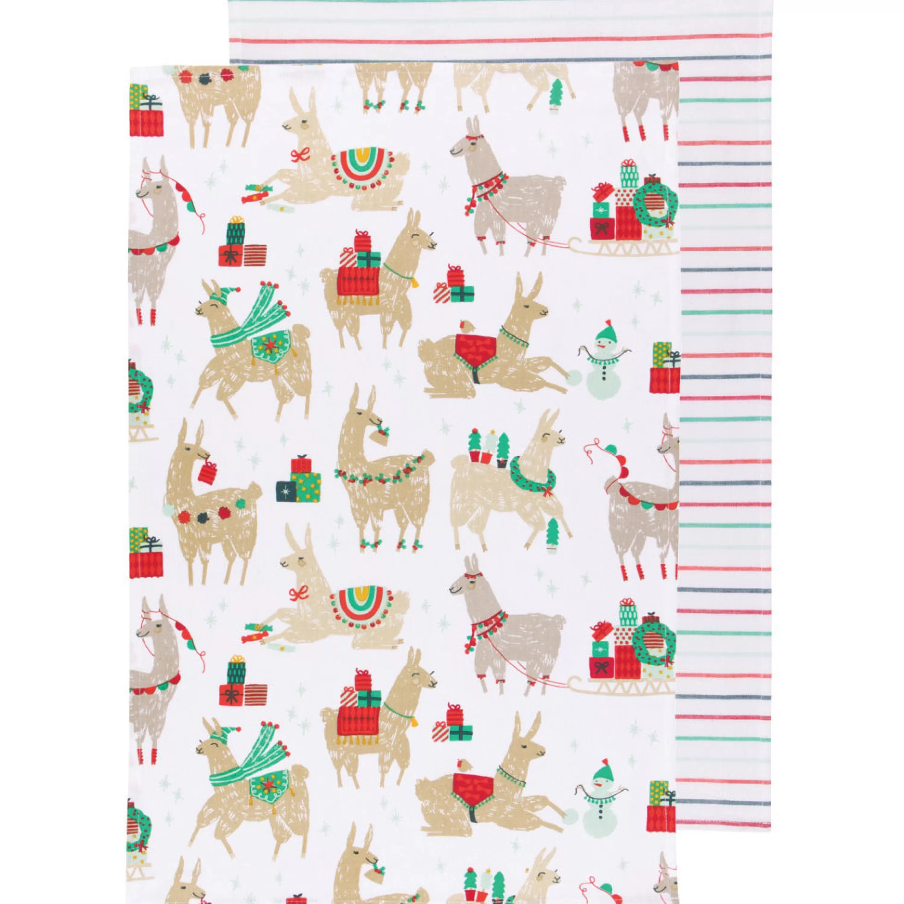 Outlet Danica Fa La La La Llama Tea Towel Set Of 2