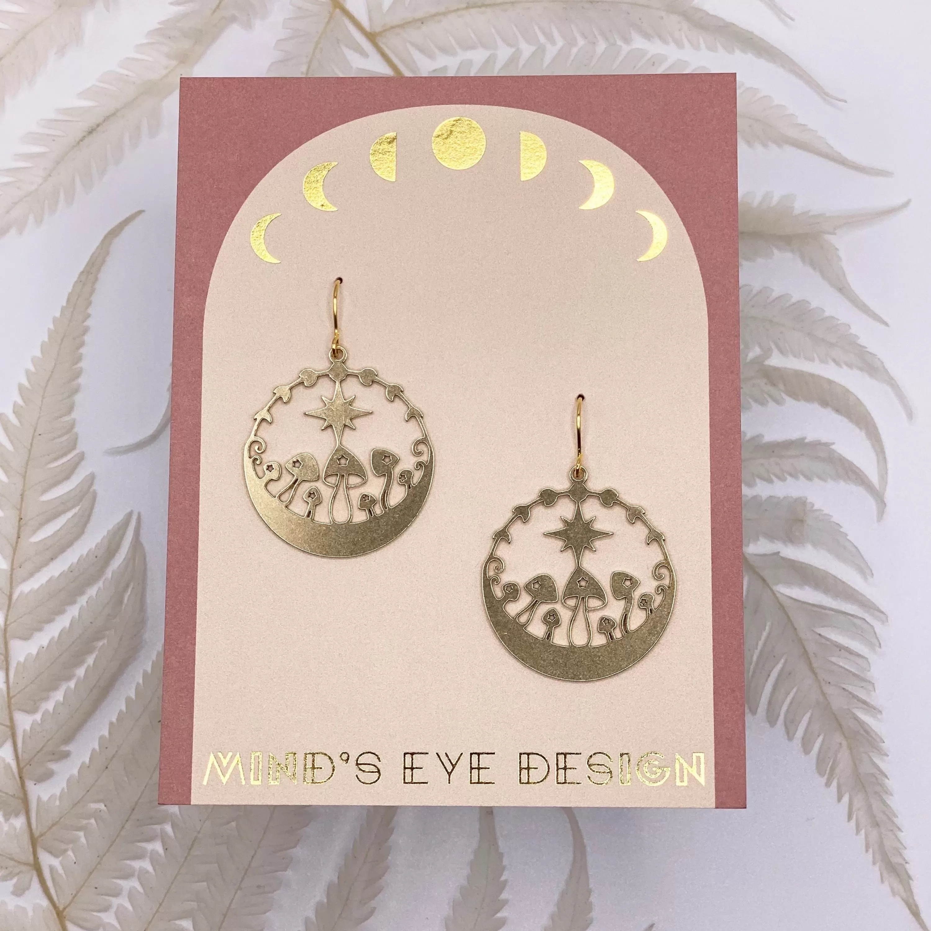 Cheap Mind's Eye Design Fabulous Fungi Earrings