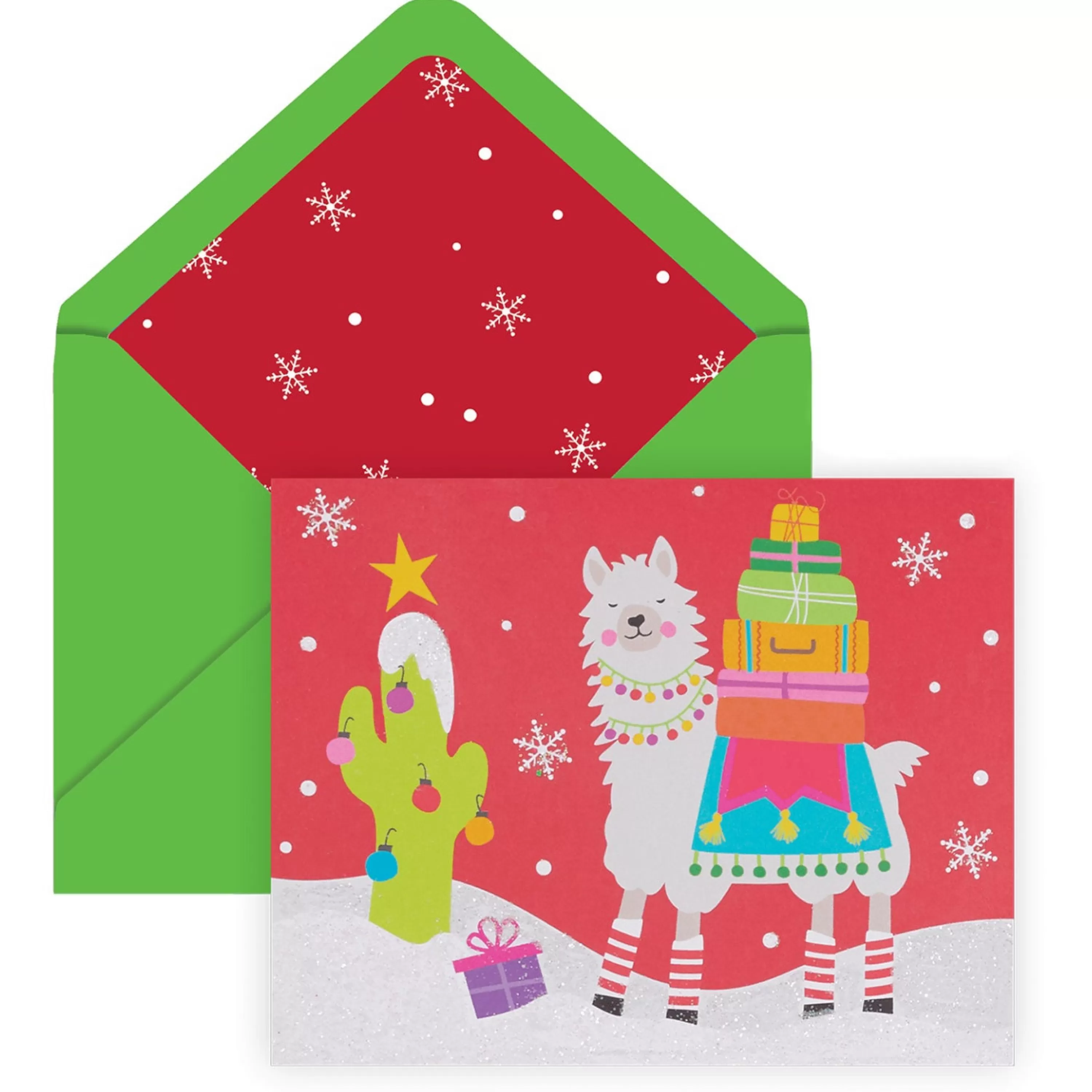 The Gift Wrap Company Falalala Llama Notecards