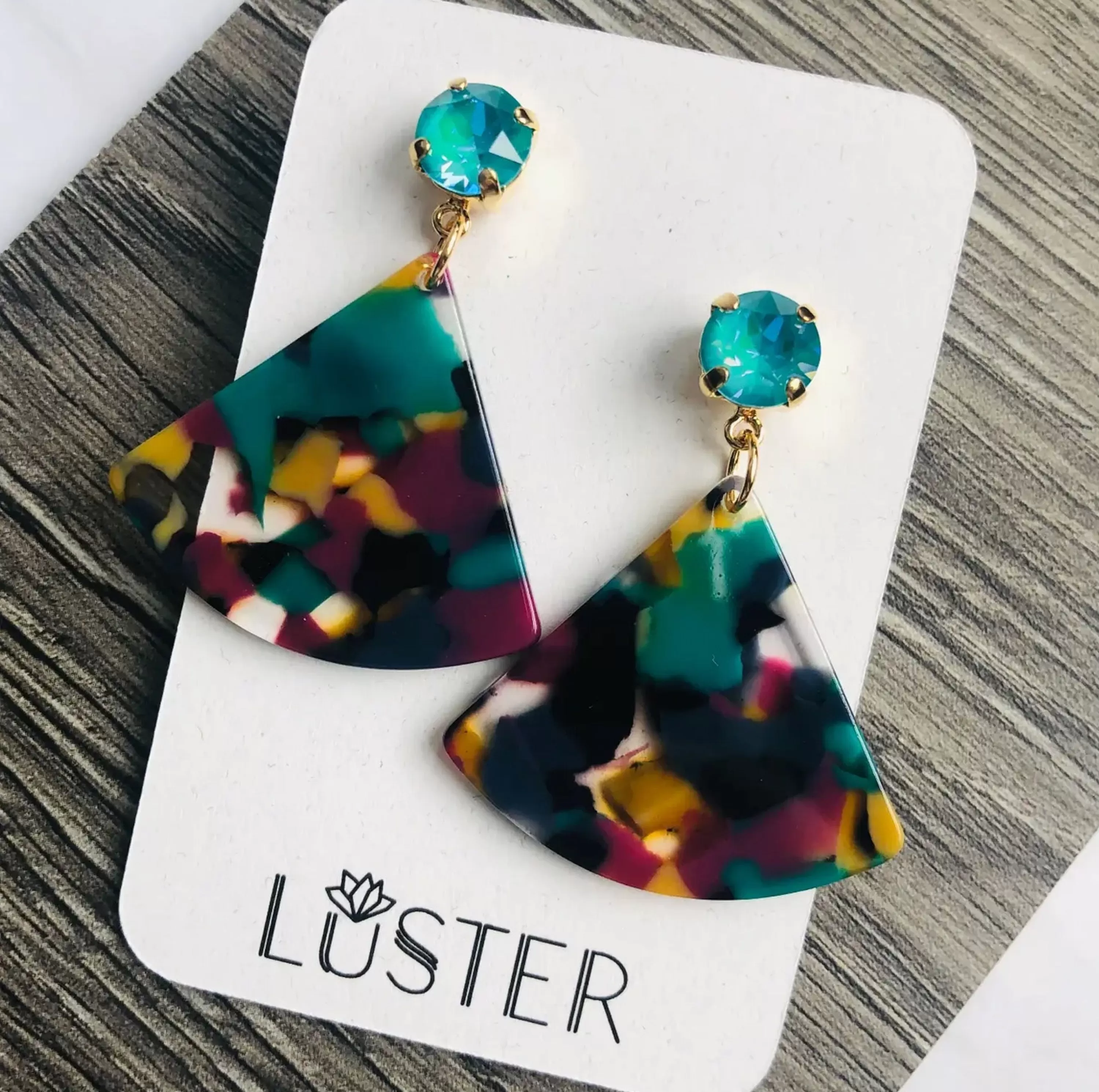 Best Luster Fantail Earrings