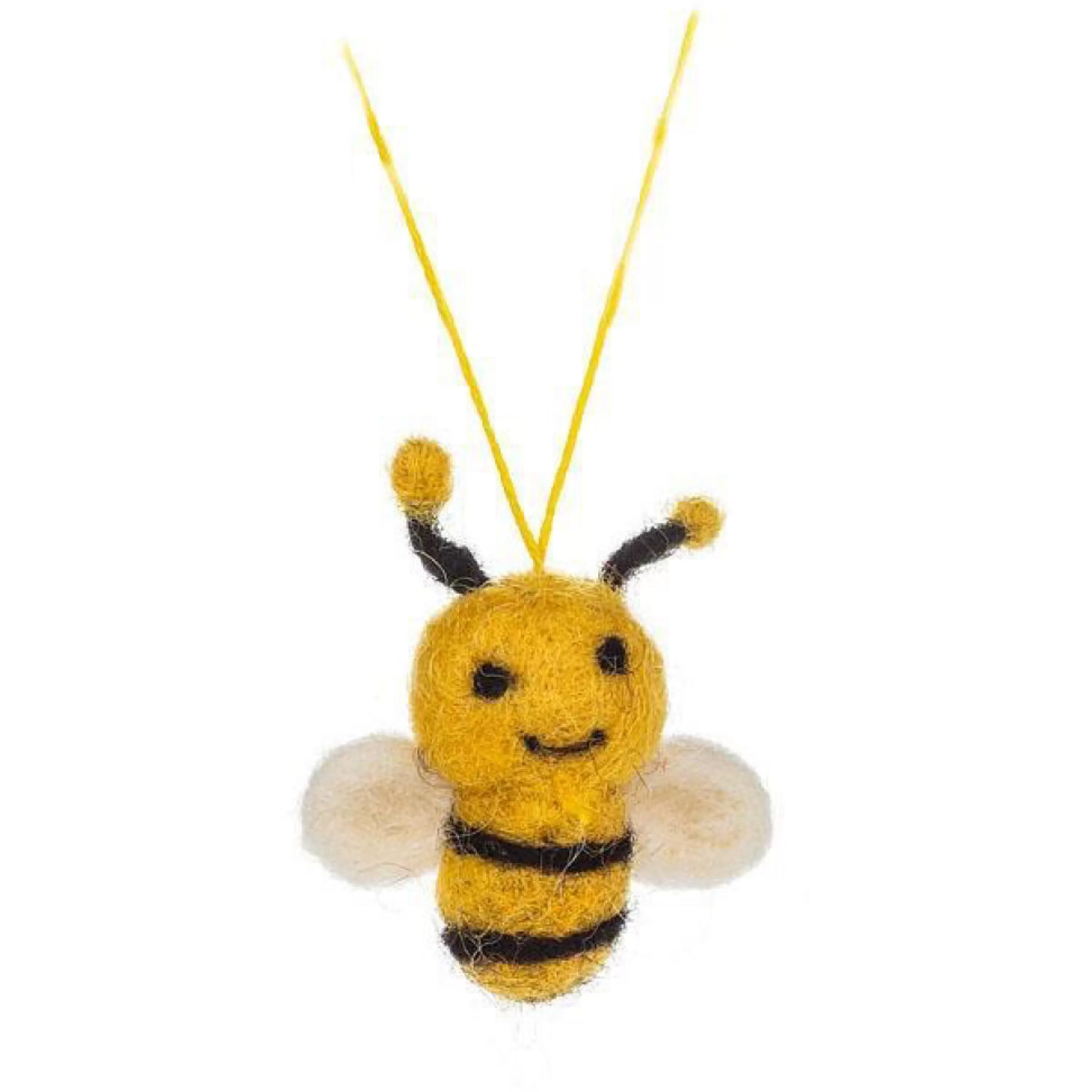 Abbott Collection Felted Mini Queen Bee Ornament