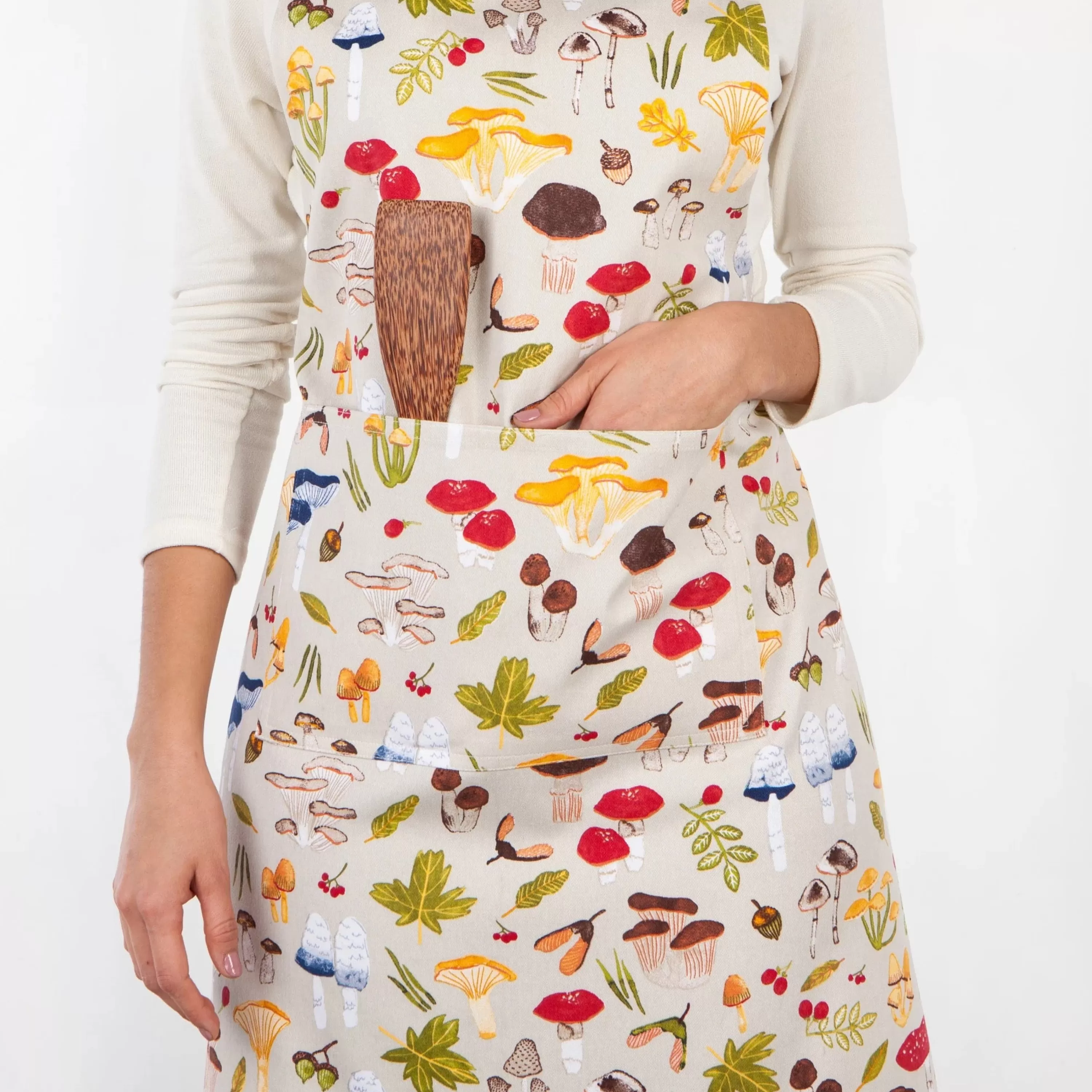 New Danica Field Mushrooms Chef Apron