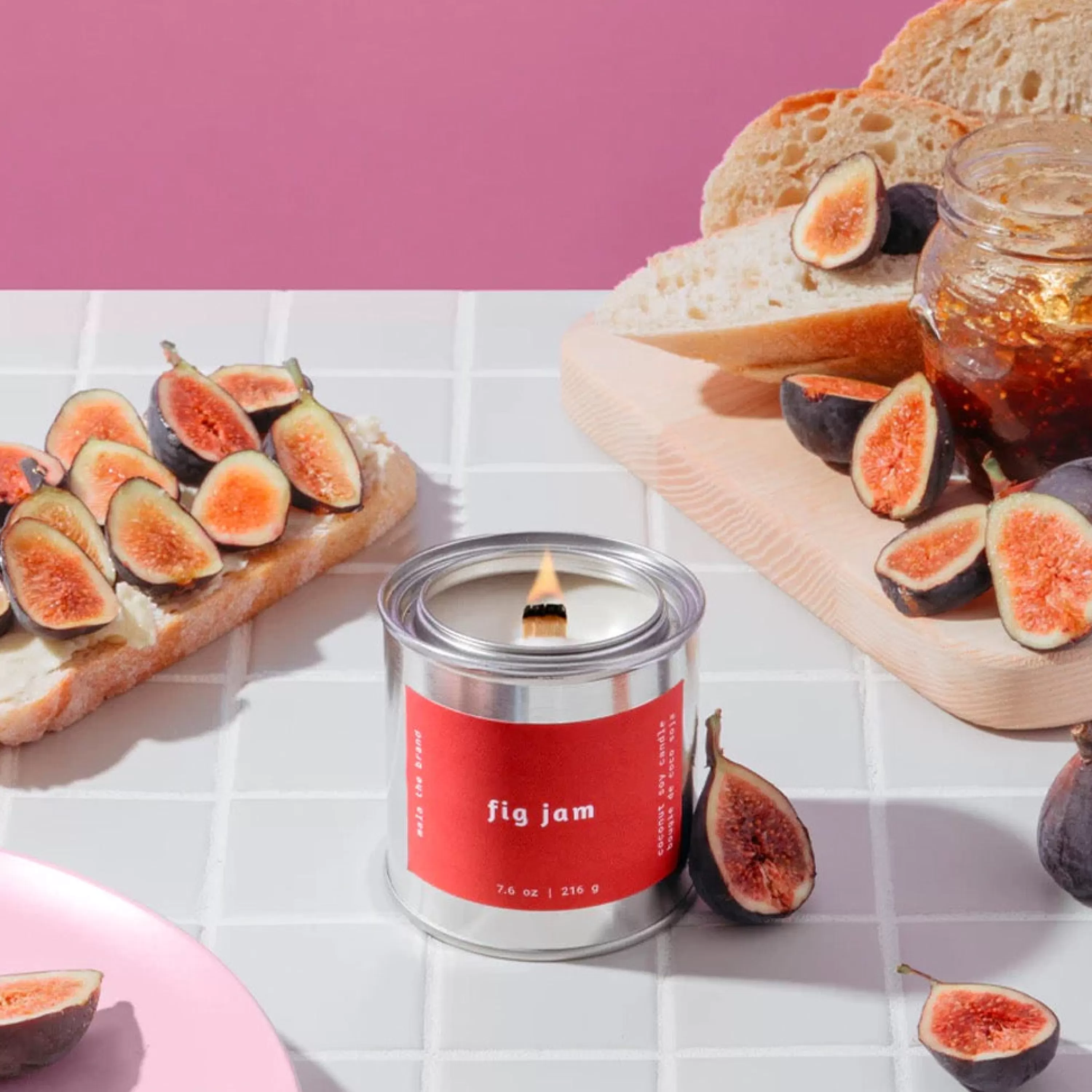 New Mala The Brand Fig Jam Candle