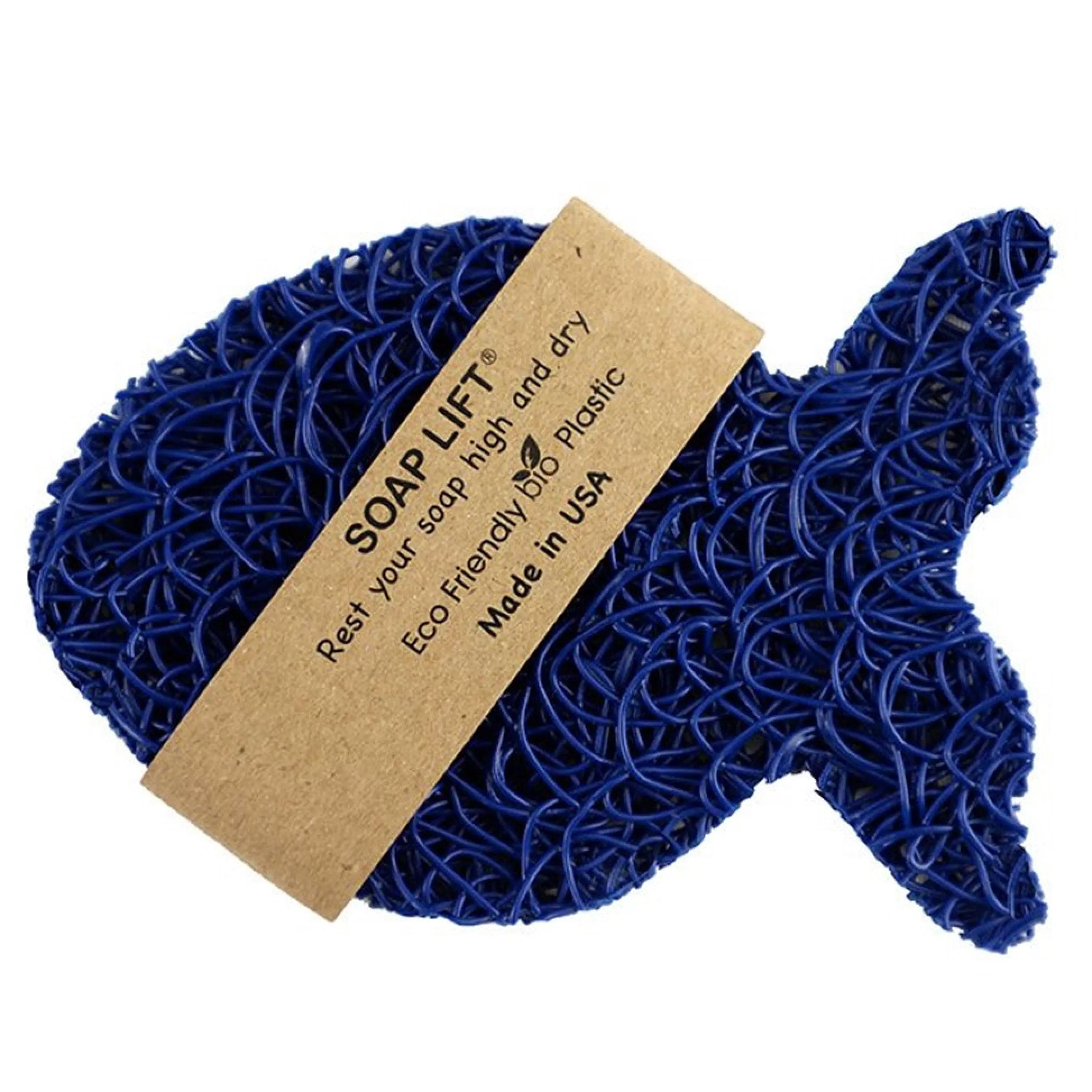 Online Soap Lift Fish Shape - Royal Blue