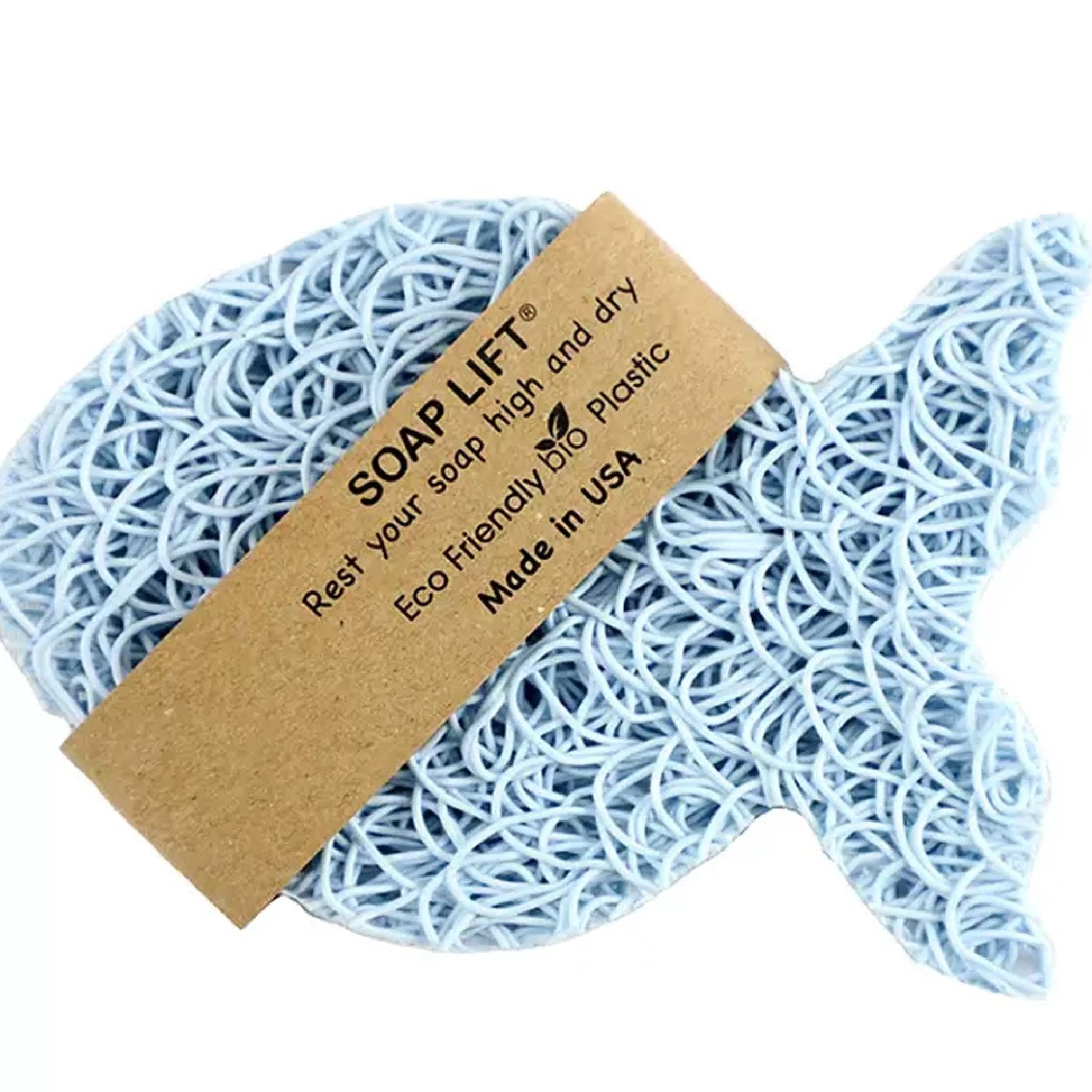 Cheap Soap Lift Fish Soap Saver - Seaside Blue