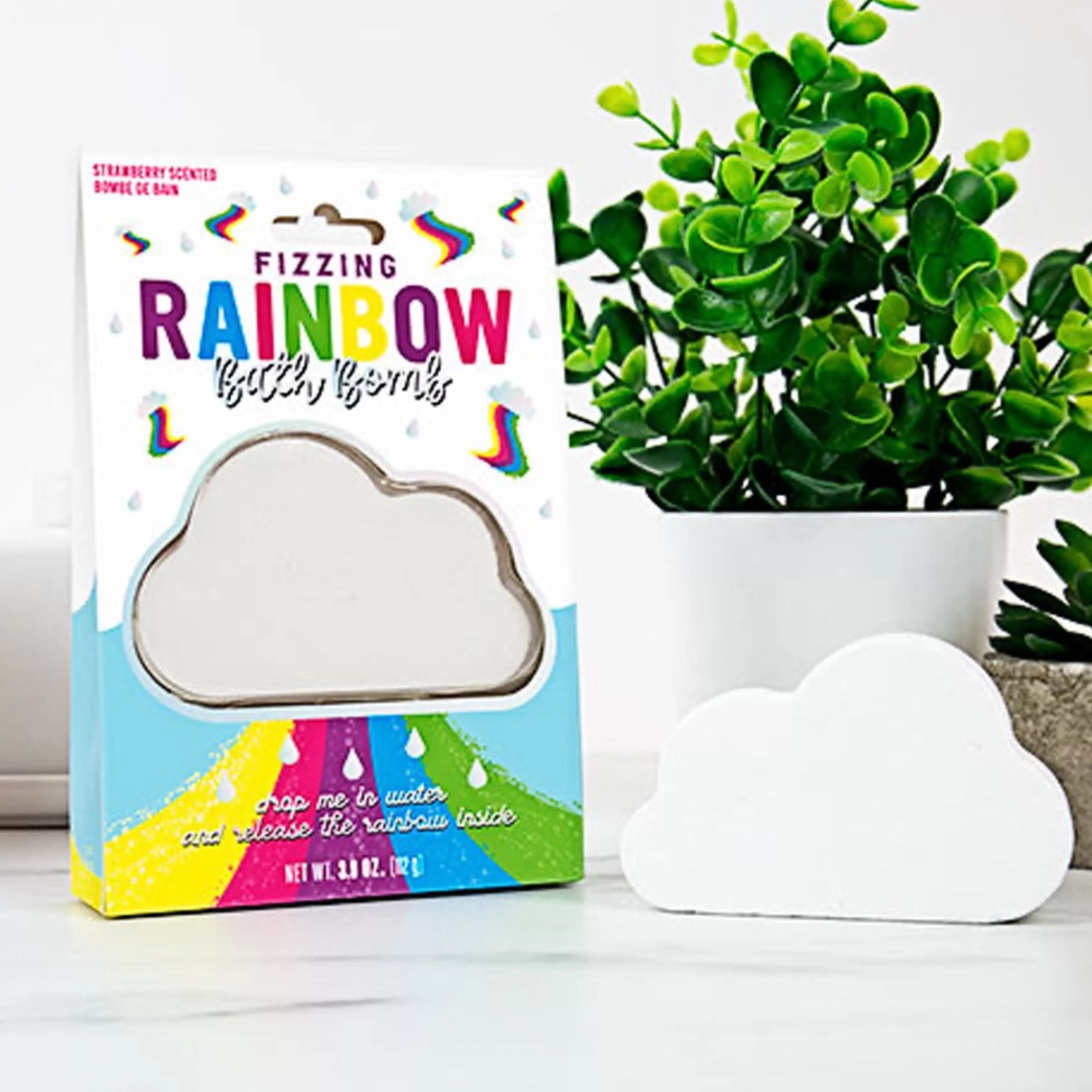 Outlet Gift Republic Fizzing Rainbow Cloud Bath Bomb