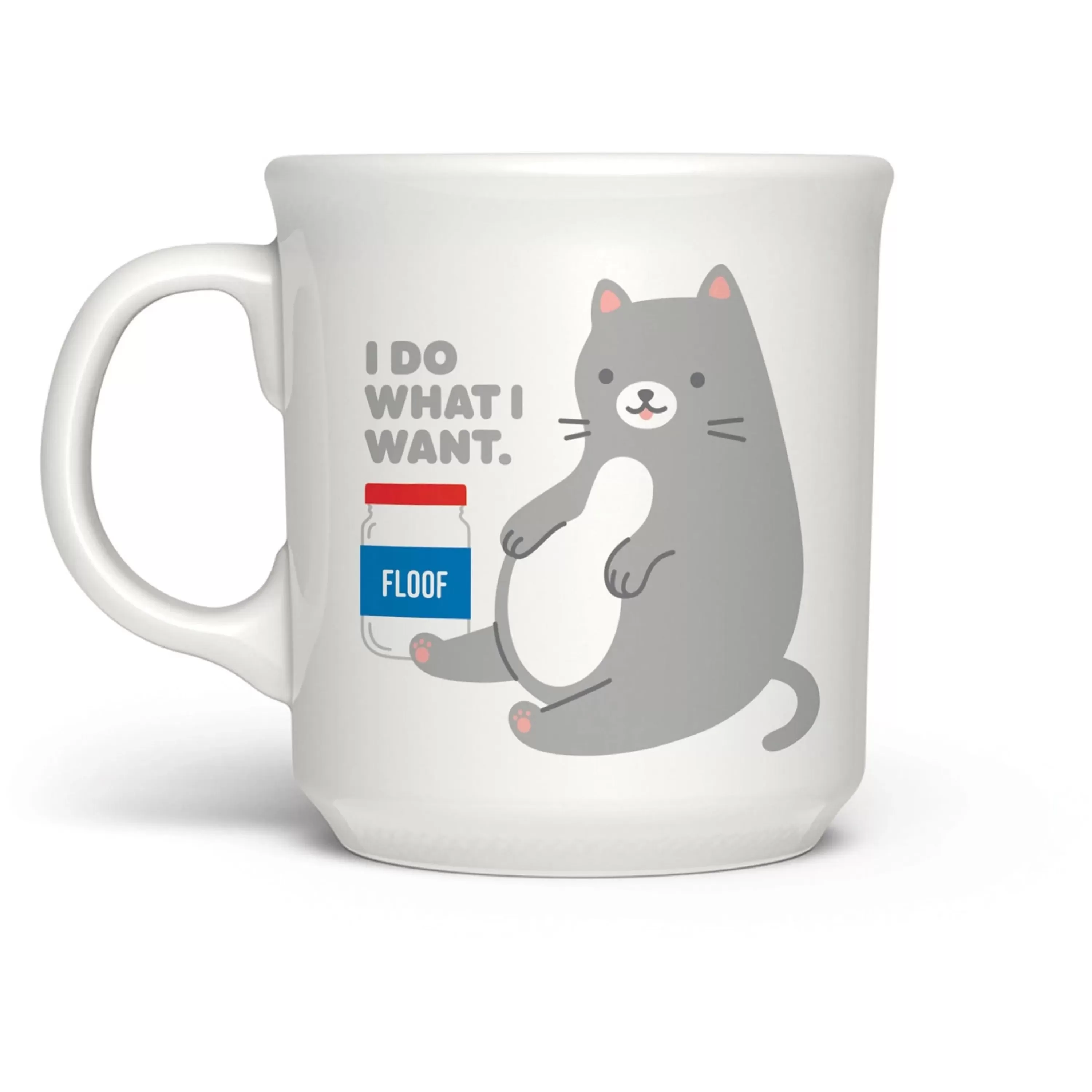 Online Fred & Friends Floof Cat Say Anything Mug