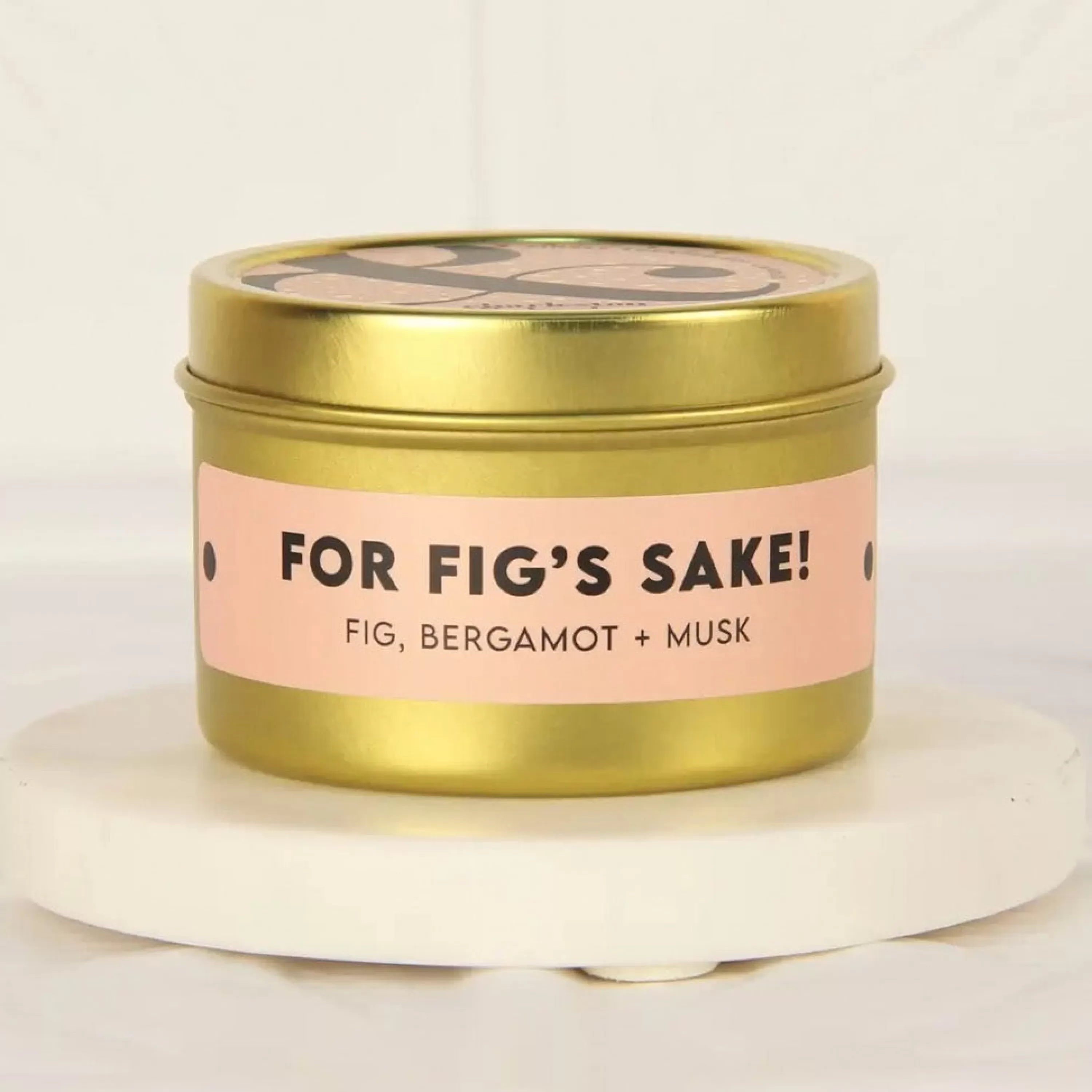 Clearance Charleston & Harlow Candle Co. For Fig's Sake! Soy Candle 4Oz