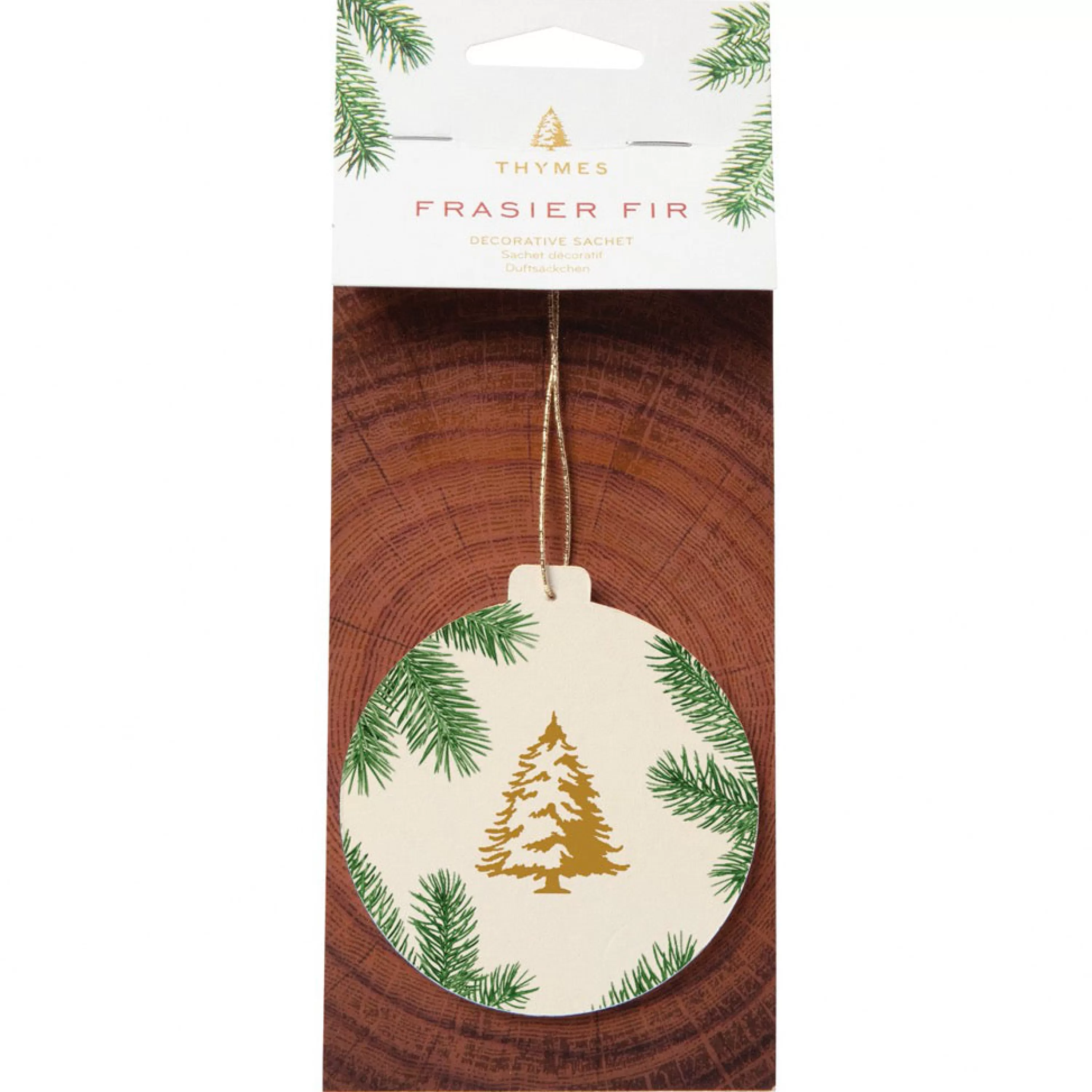 Thymes Frasier Fir Decorative Ornament Sachet