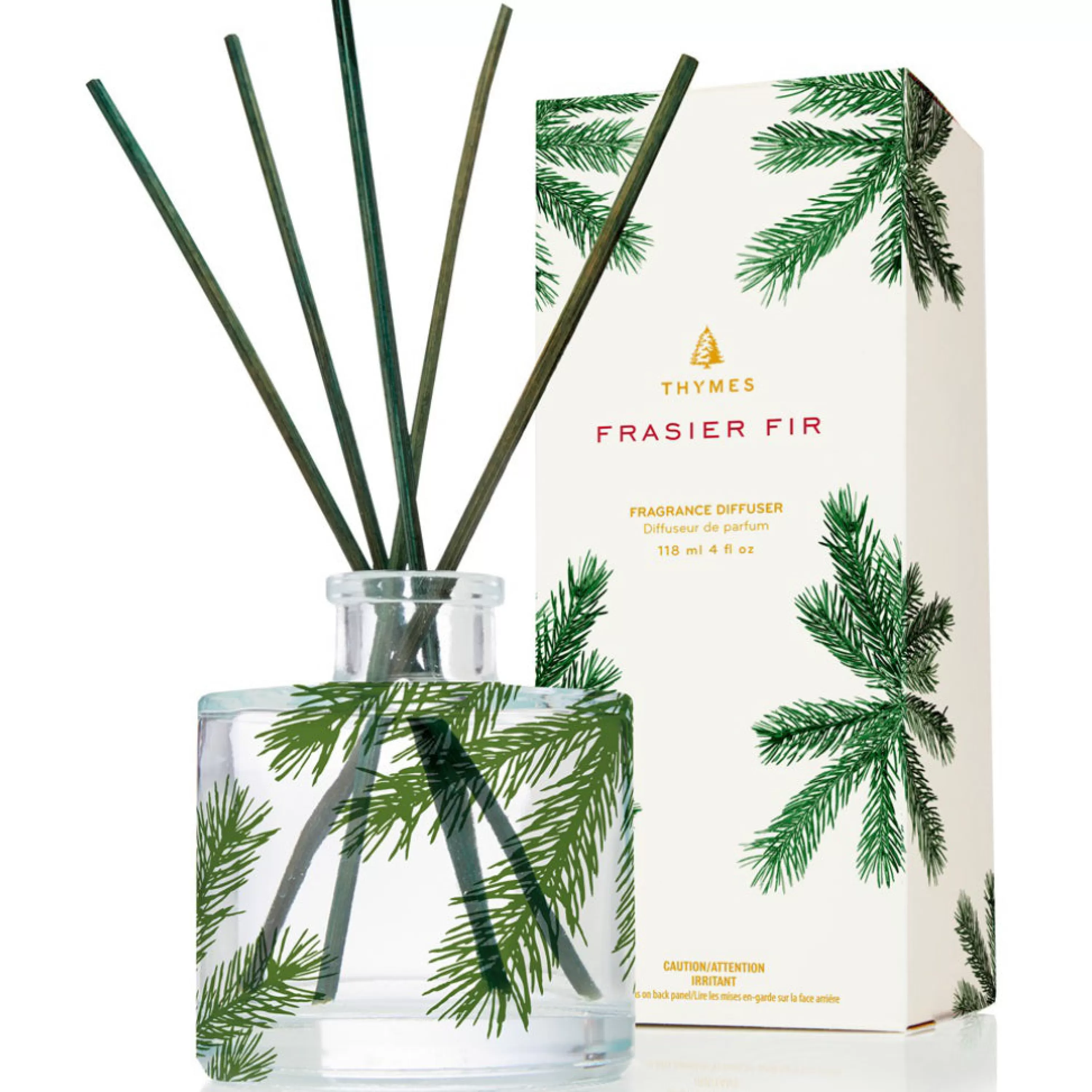 Best Sale Thymes Frasier Fir Petite Reed Diffuser Pine Needle Design