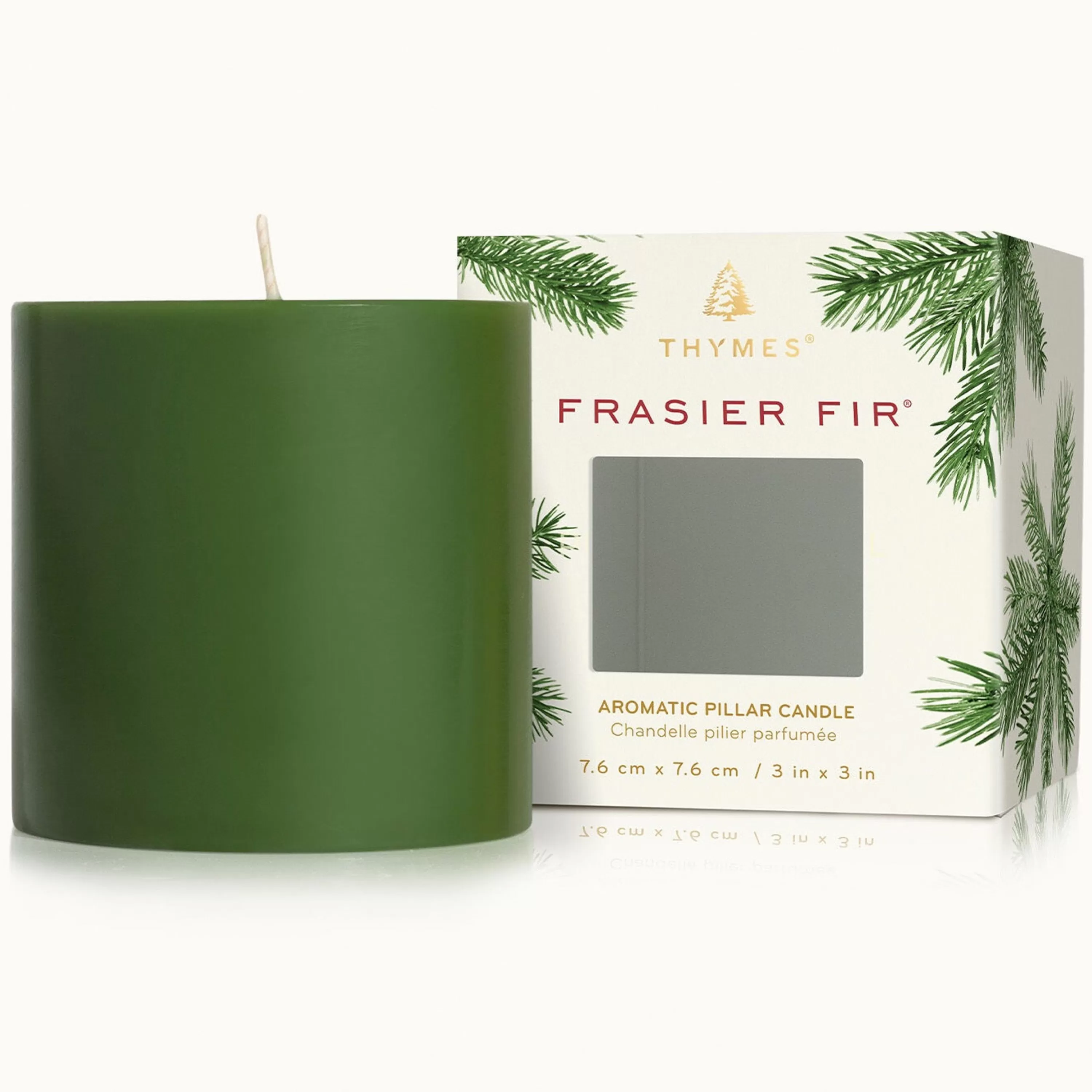 Cheap Thymes Frasier Fir Pillar Candle Small