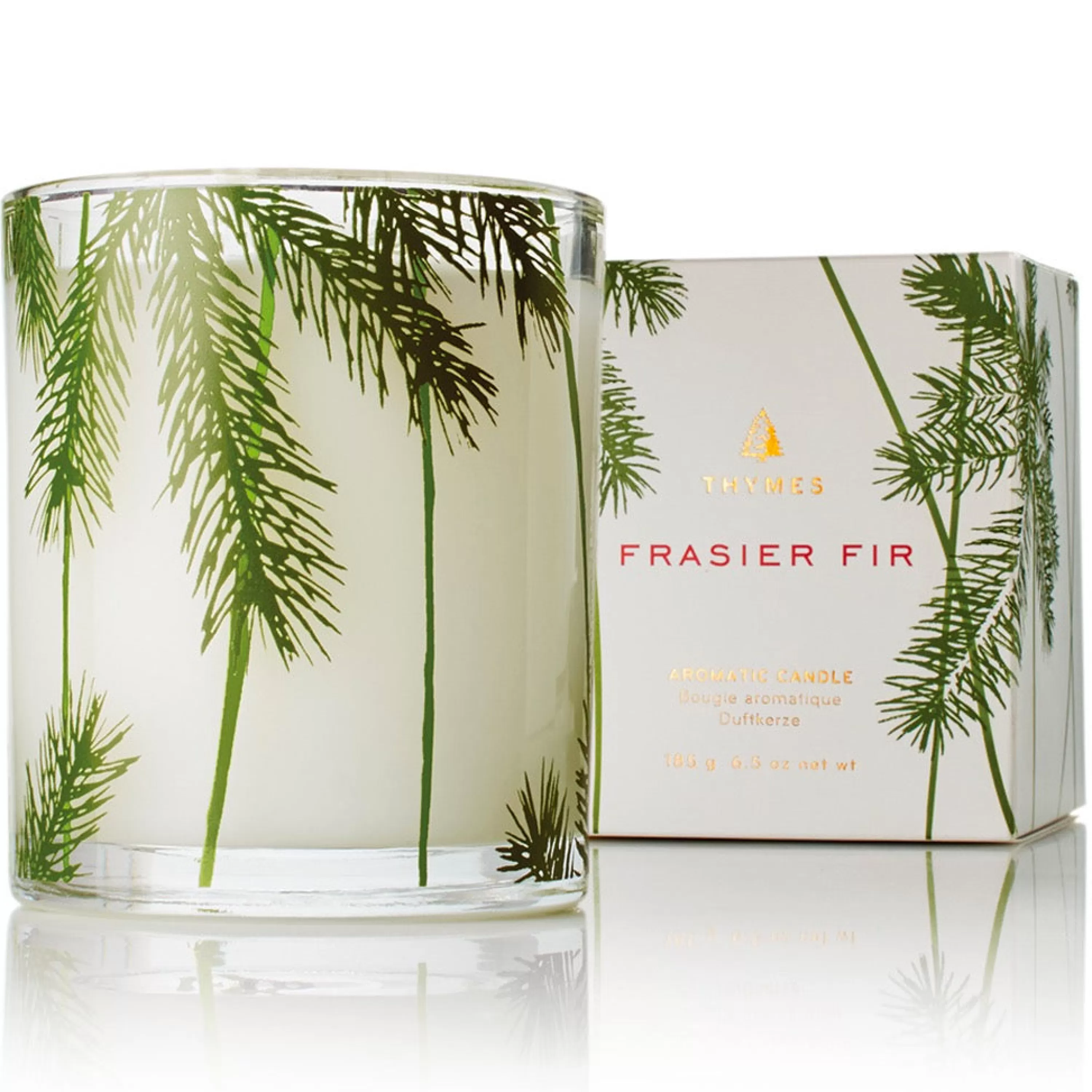 Best Sale Thymes Frasier Fir Poured Candle Pine Needle Design