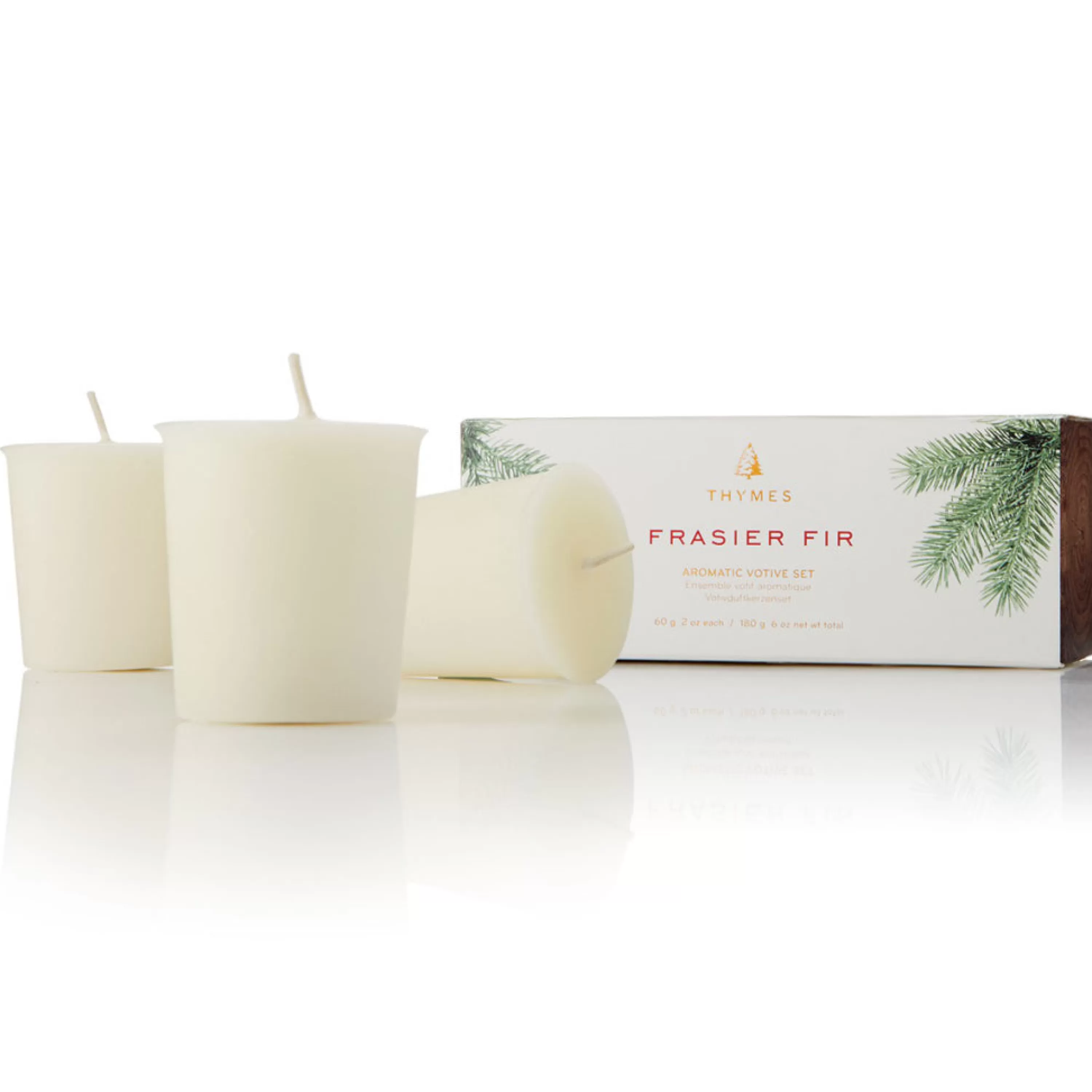 Outlet Thymes Frasier Fir Votive Candle Set