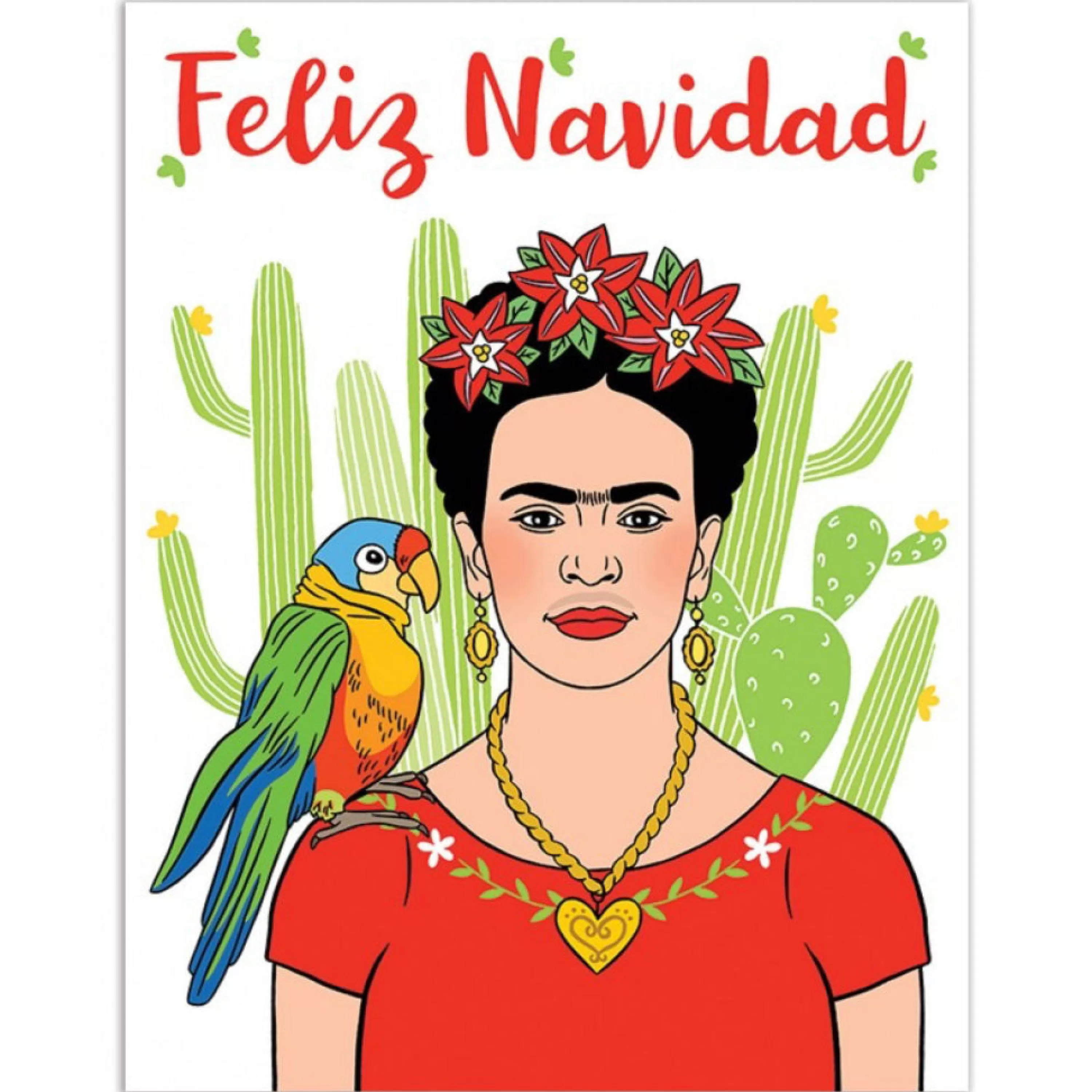 The Found Frida Feliz Navidad Card