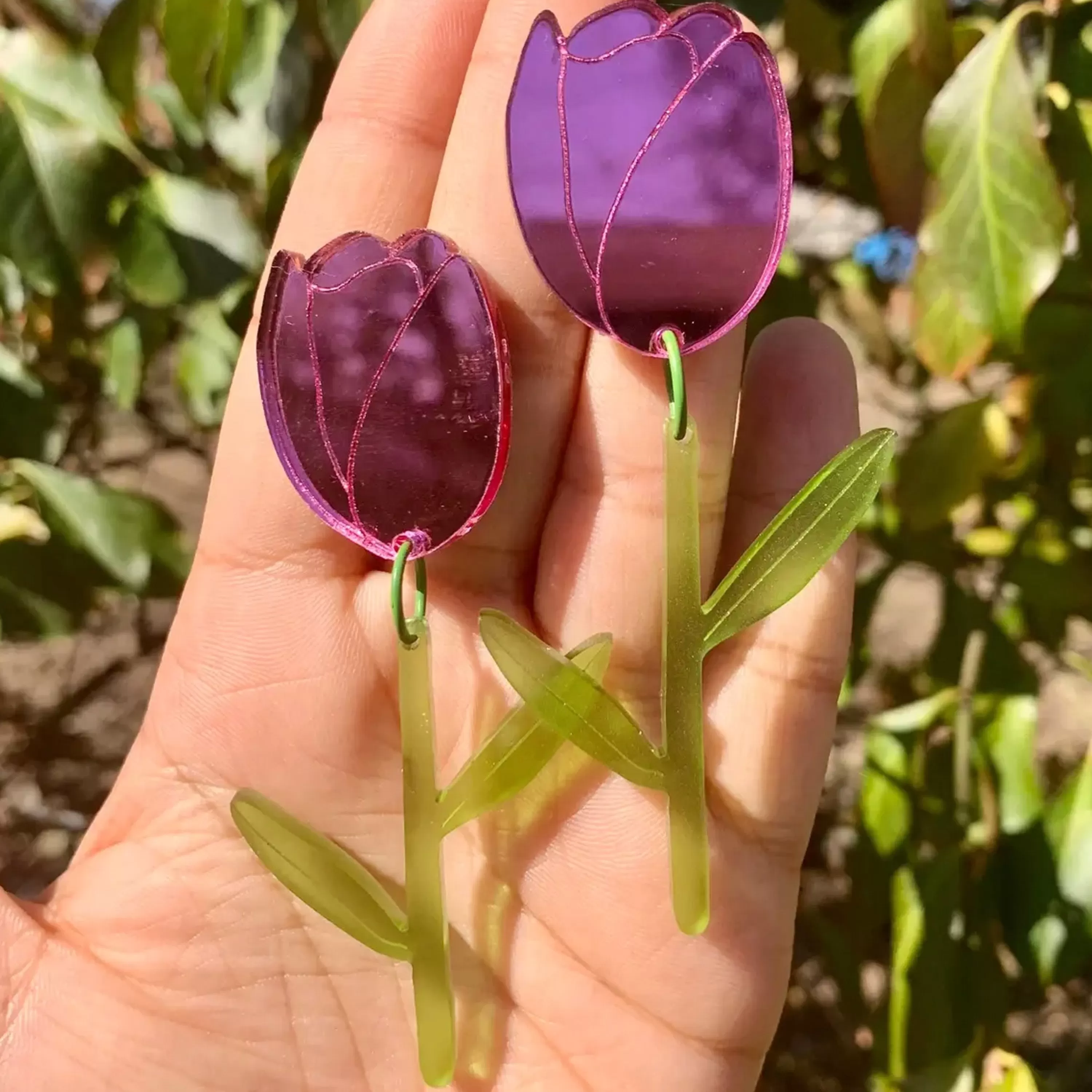 Fashion Not Picasso From The Garden Tulip Earrings