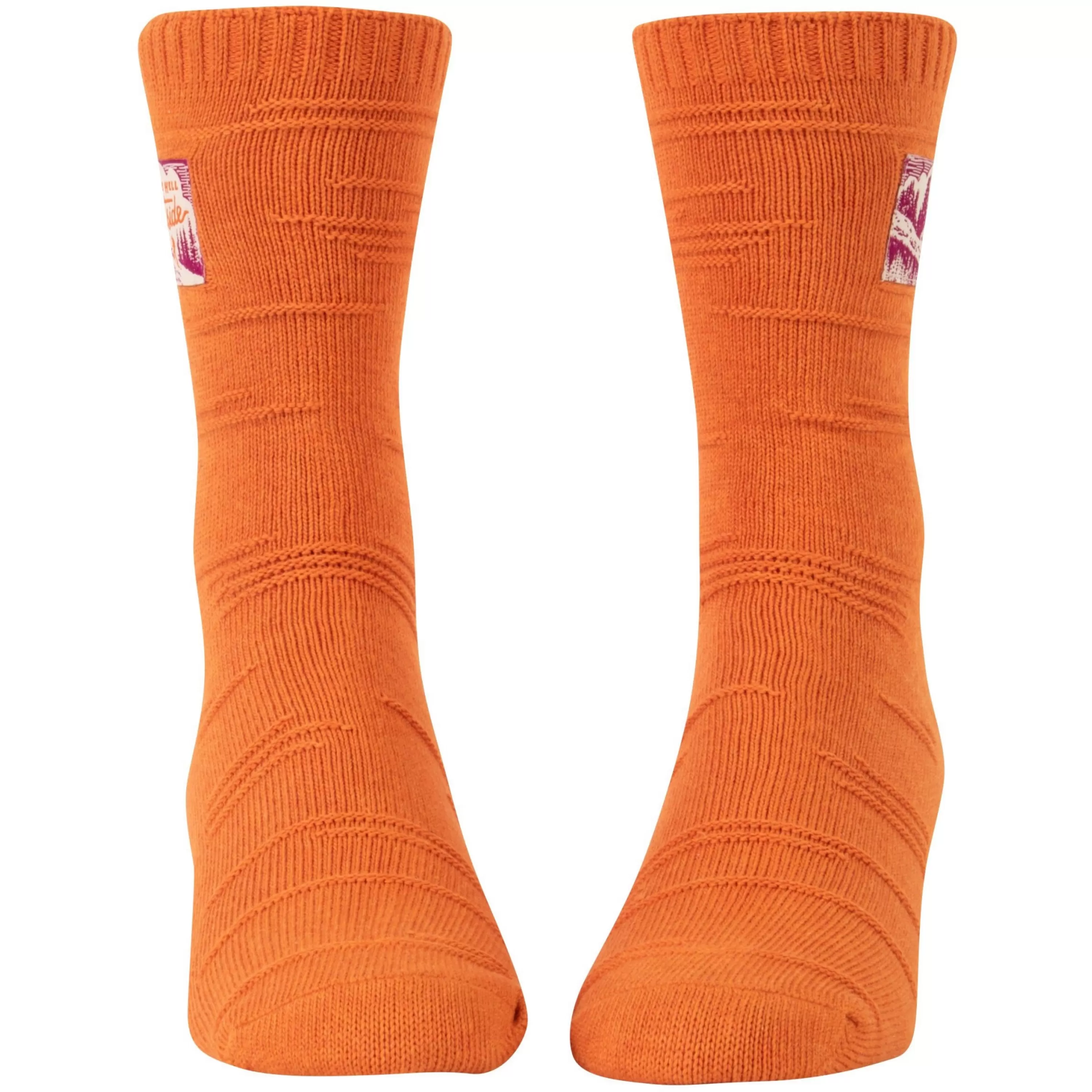 Discount Blue Q Get The Hell Outside Tag Socks