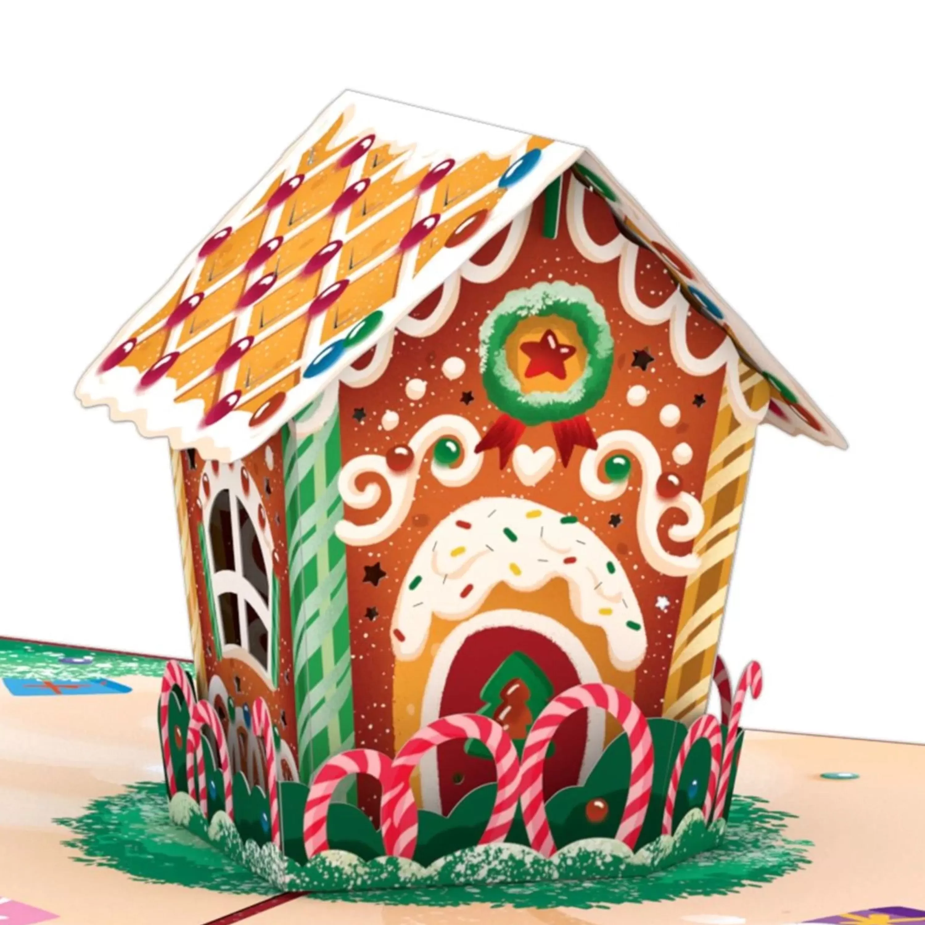 Lovepop Gingerbread House Pop Up Card