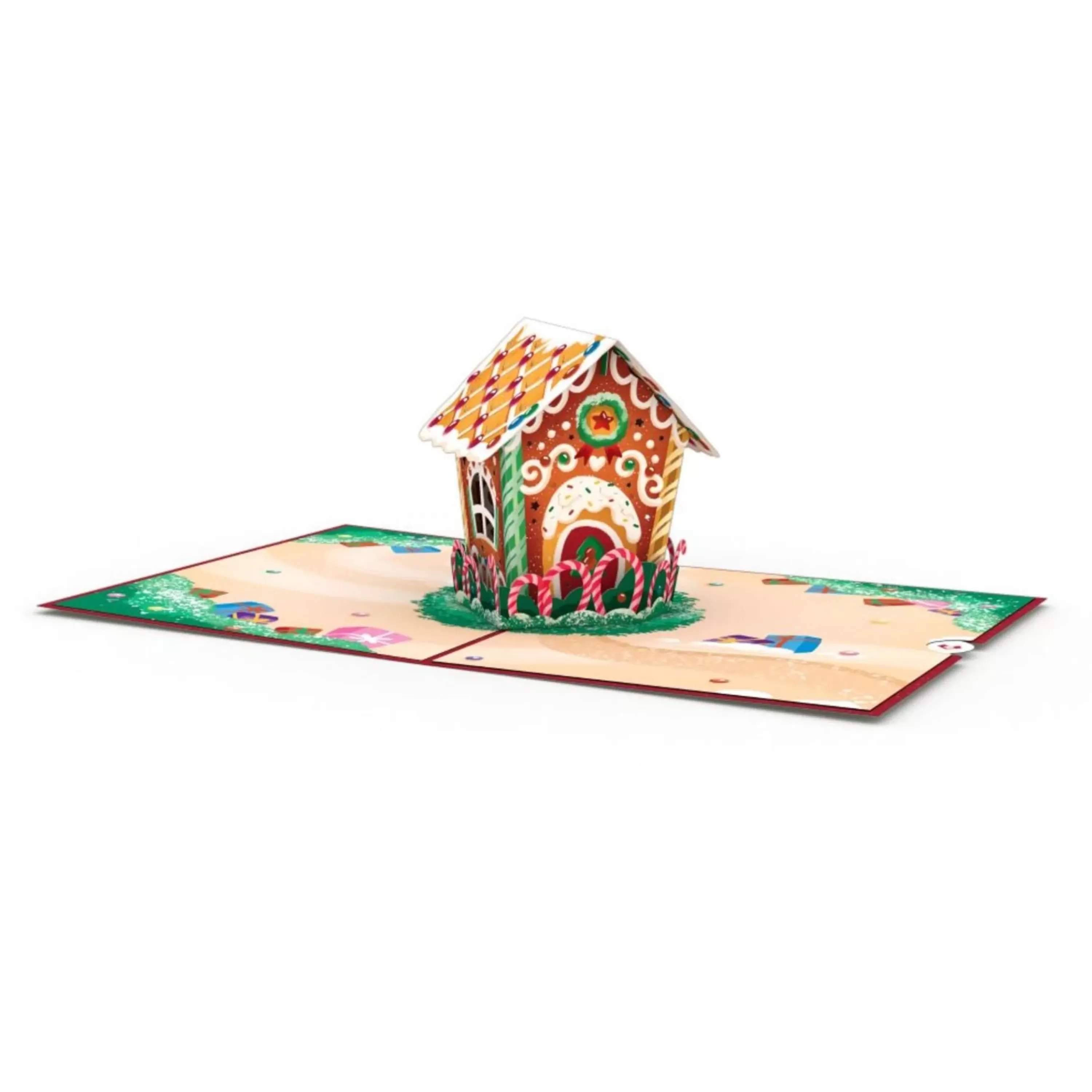 Lovepop Gingerbread House Pop Up Card