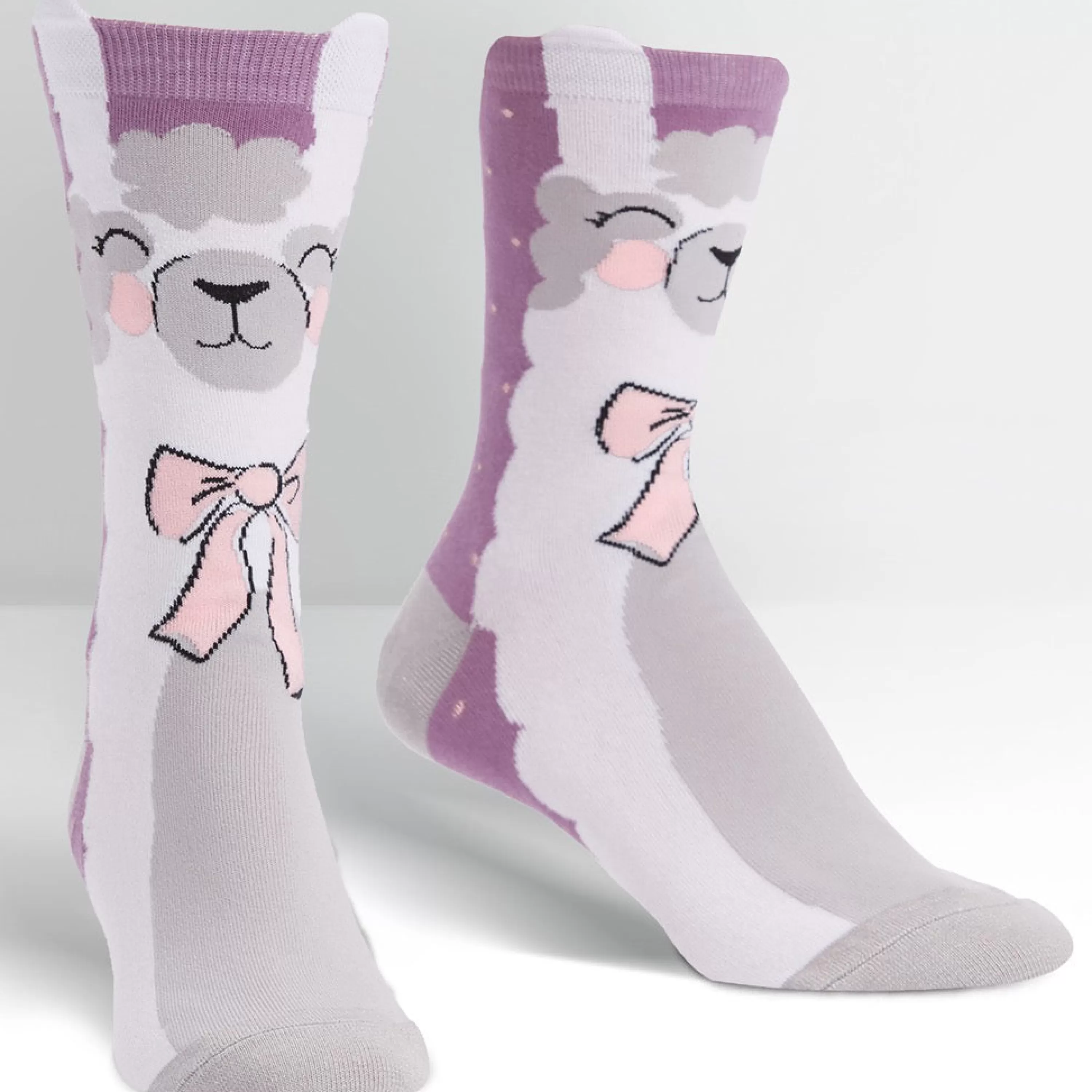 Online Sock It To Me Gllama-Rous Women's Crew Socks