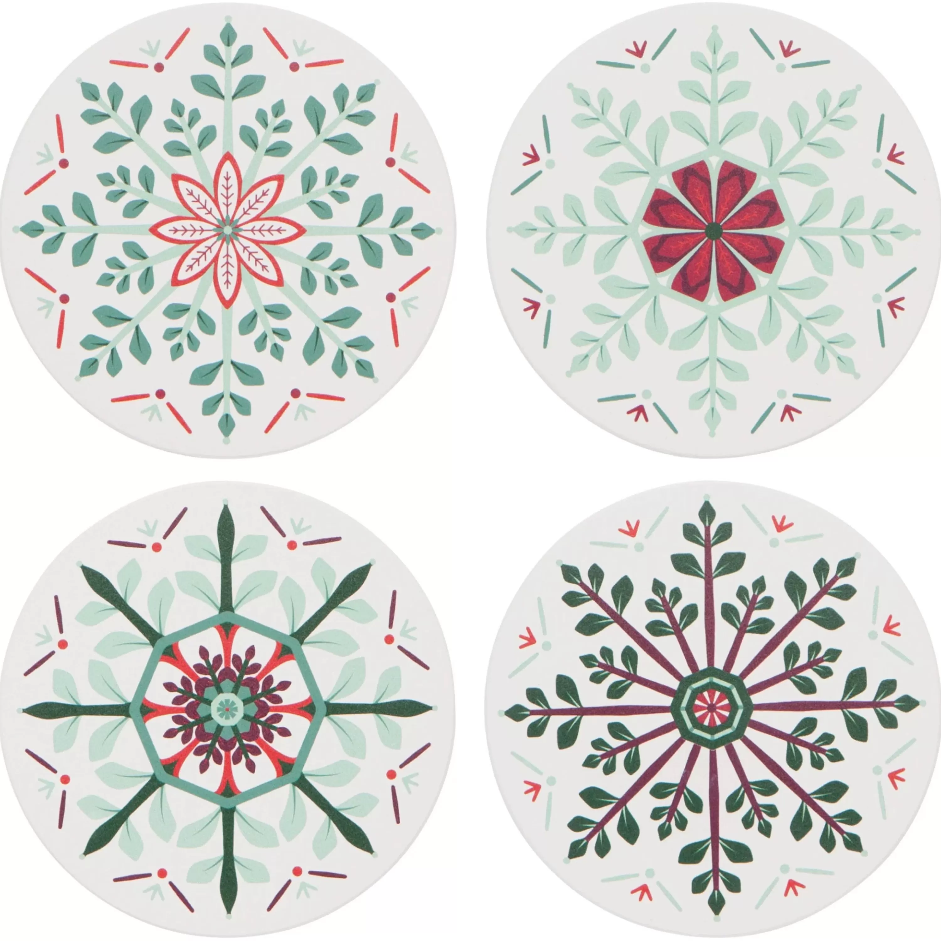 Danica Good Tidings Soak Up Coasters Set Of 4