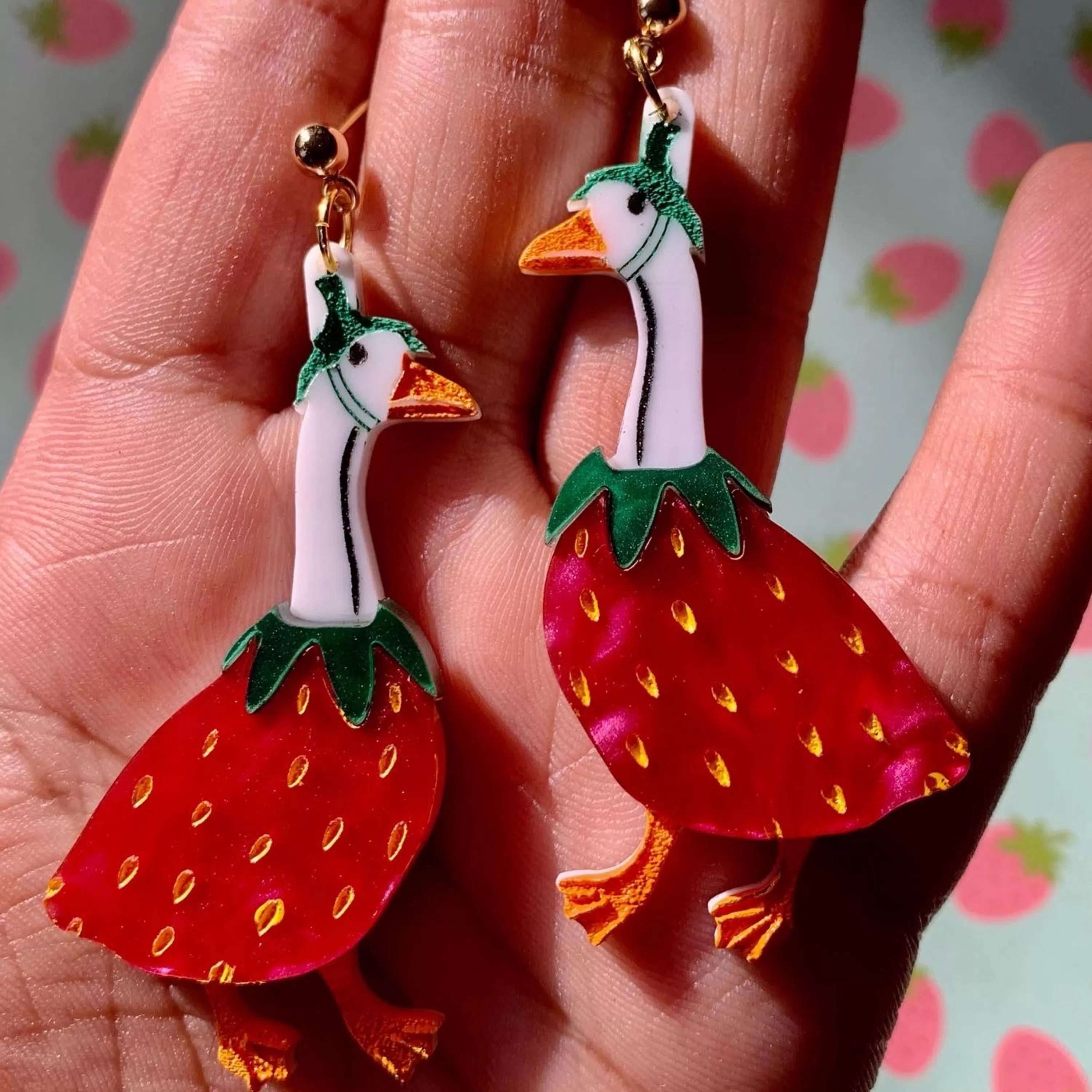 Cheap Not Picasso Gooseberry Earrings