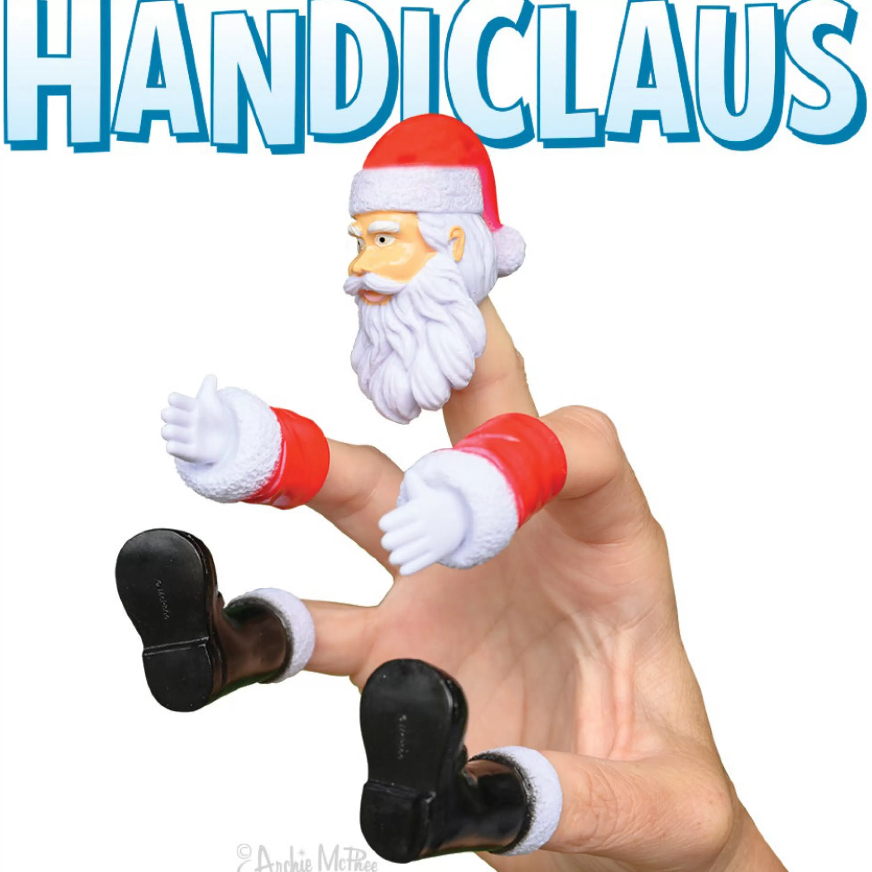 Archie McPhee Handiclaus Finger Puppet