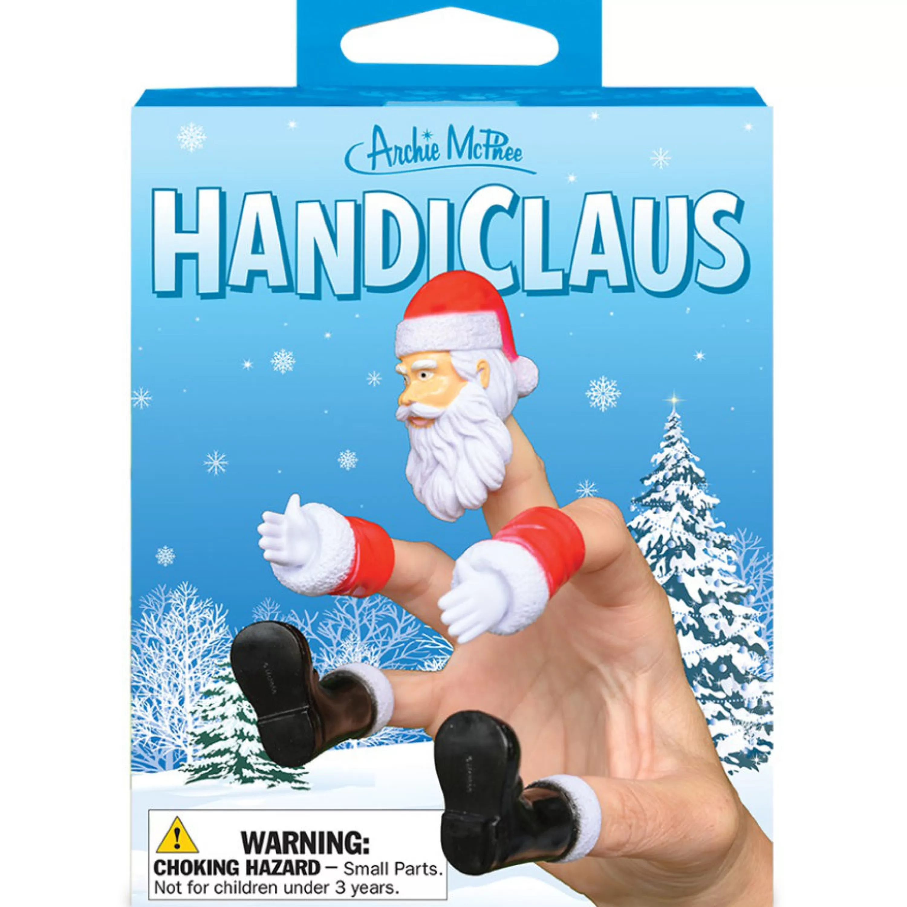 Archie McPhee Handiclaus Finger Puppet