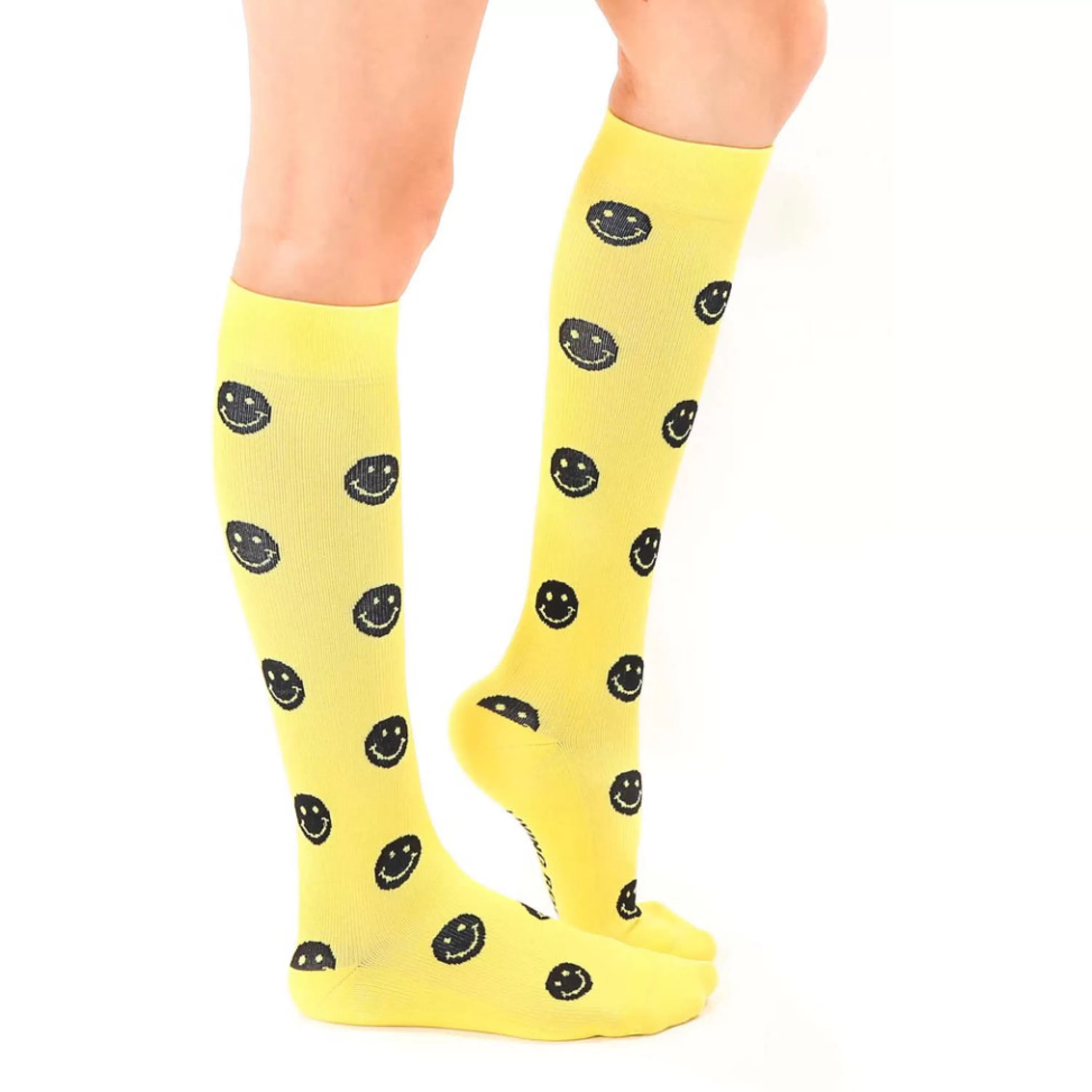 Flash Sale Living Royal Happy Face Compression Socks