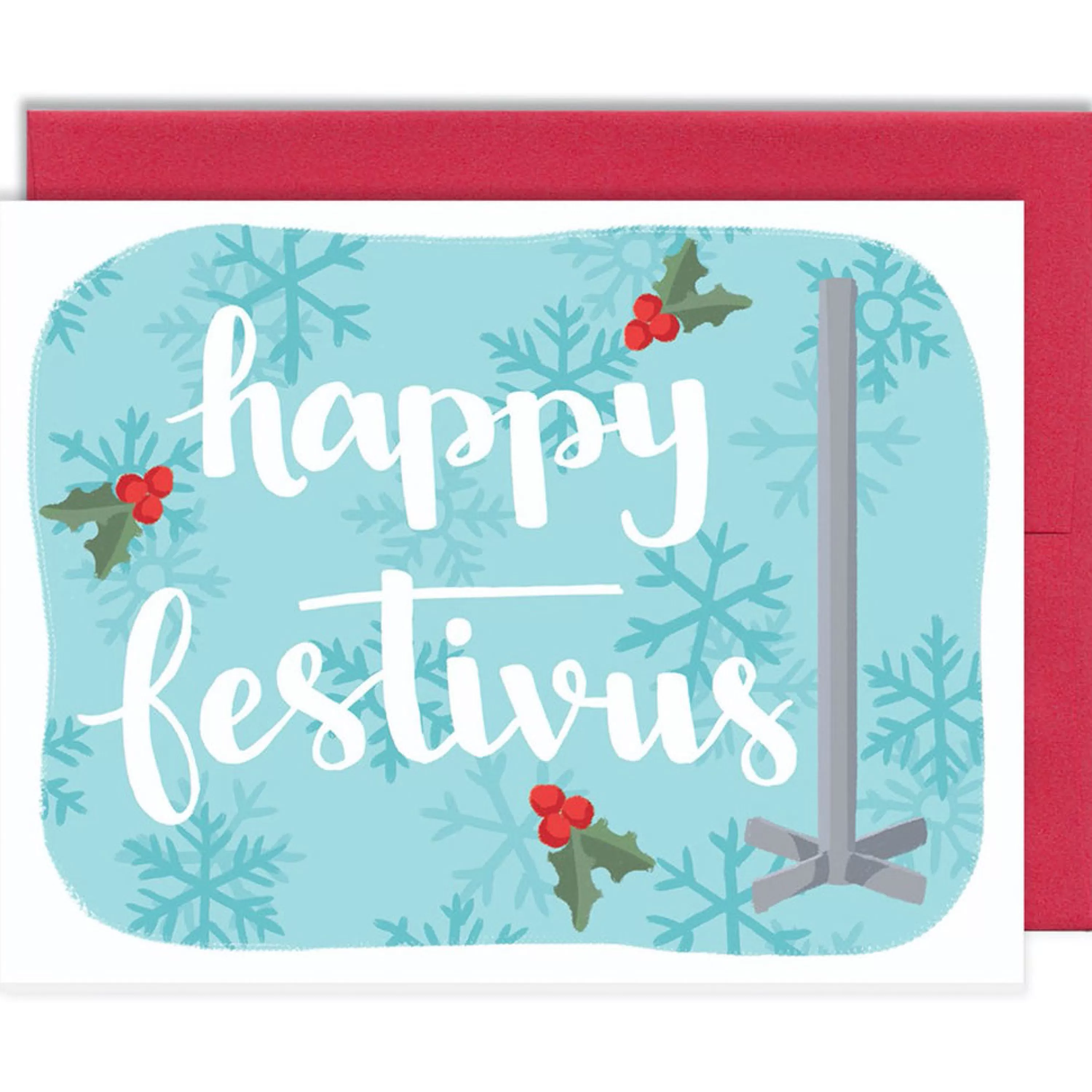 Grey Street Paper Happy Festivus Card