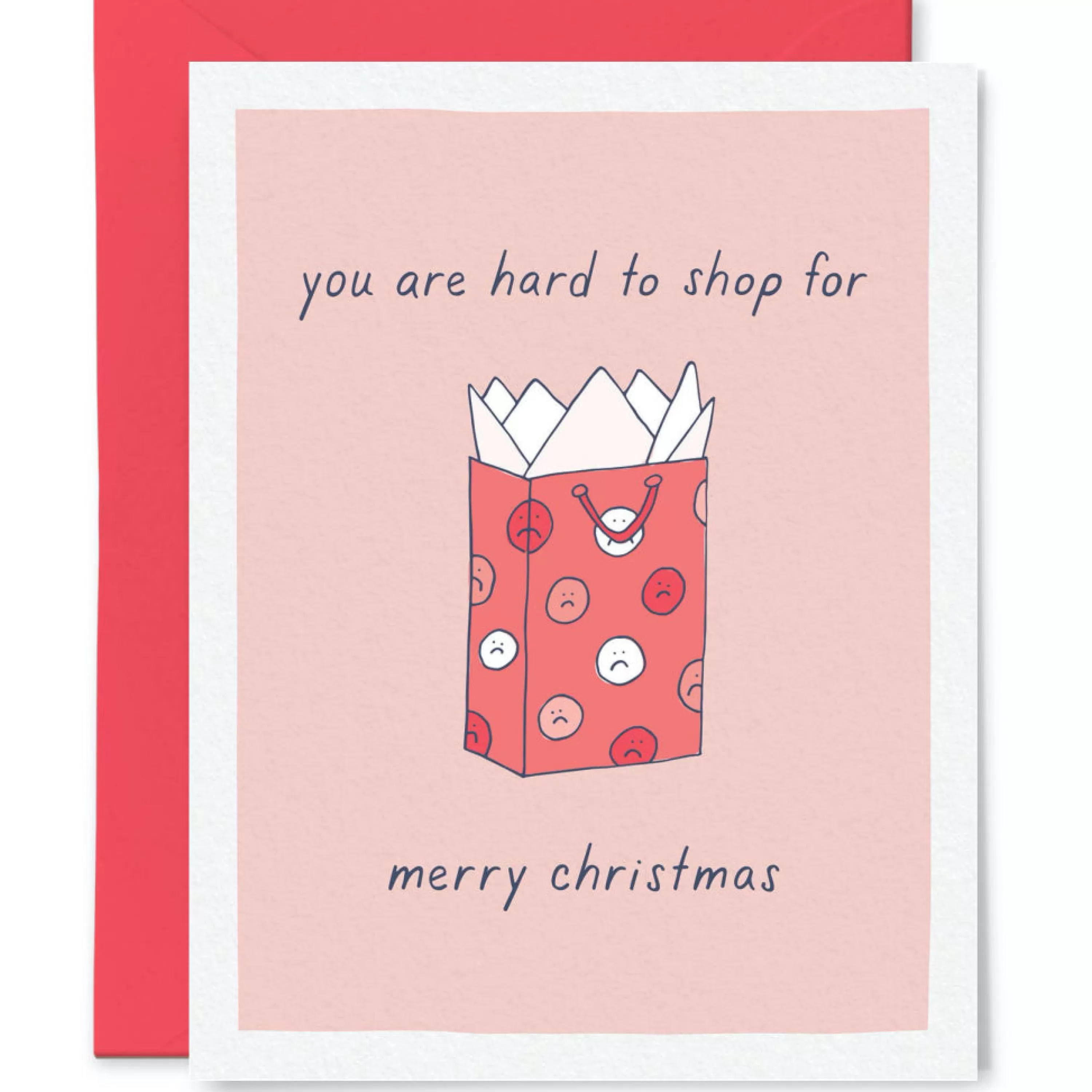 Tiny Hooray Hard To Shop For Christmas Card