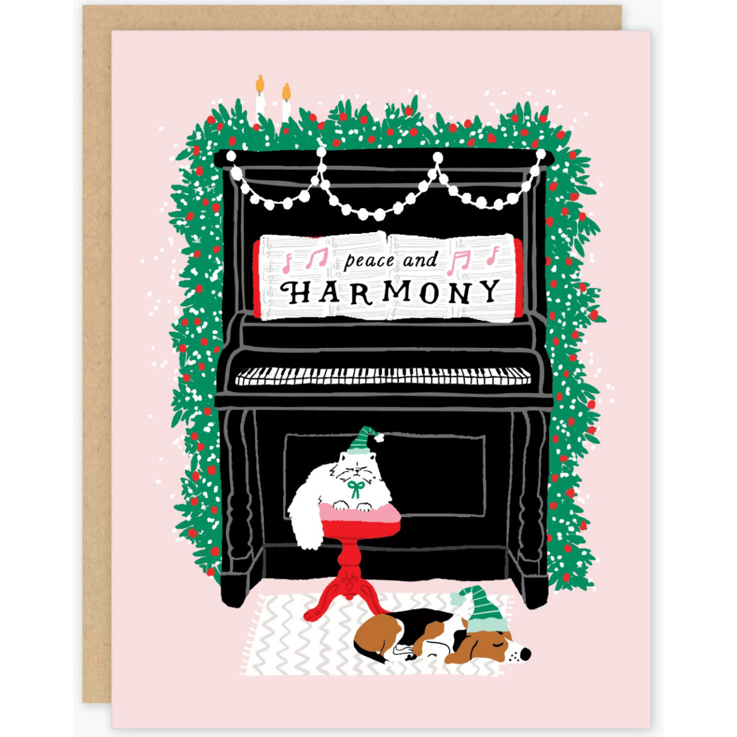 Party of One Harmony Piano Boxed Holiday Cards