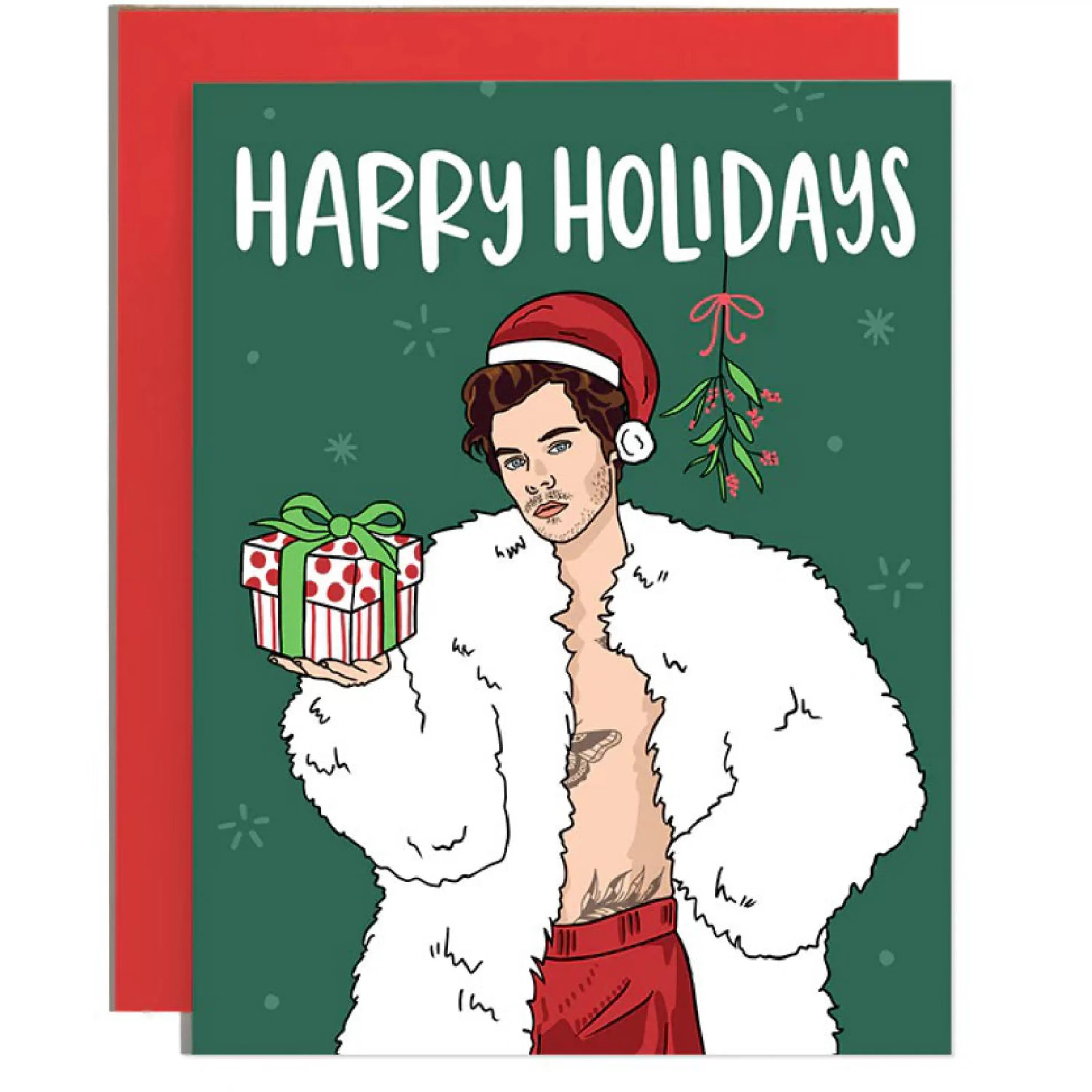 Brittany Paige Harry Styles Harry Holidays Christmas Card