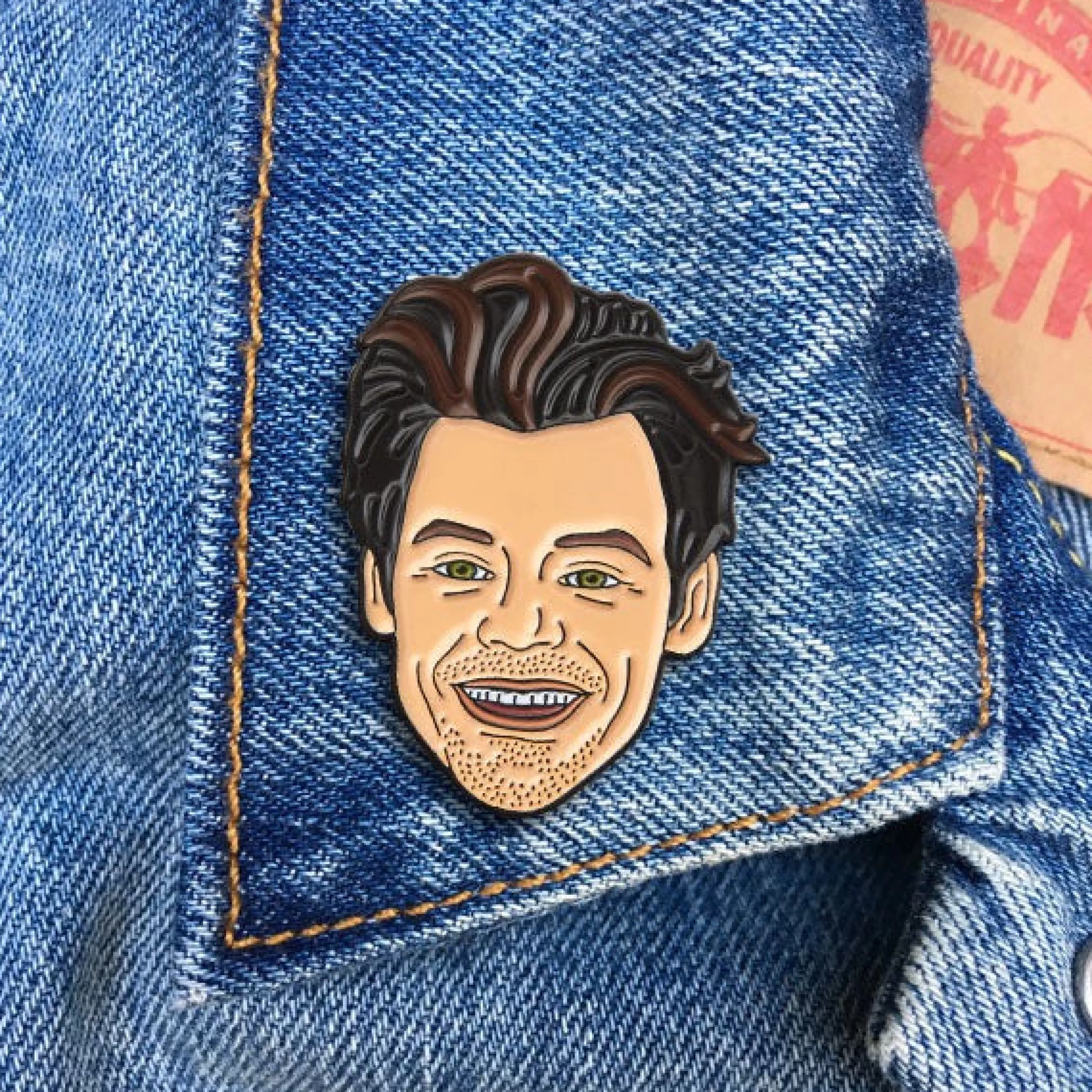 New The Found Harry Styles Pin