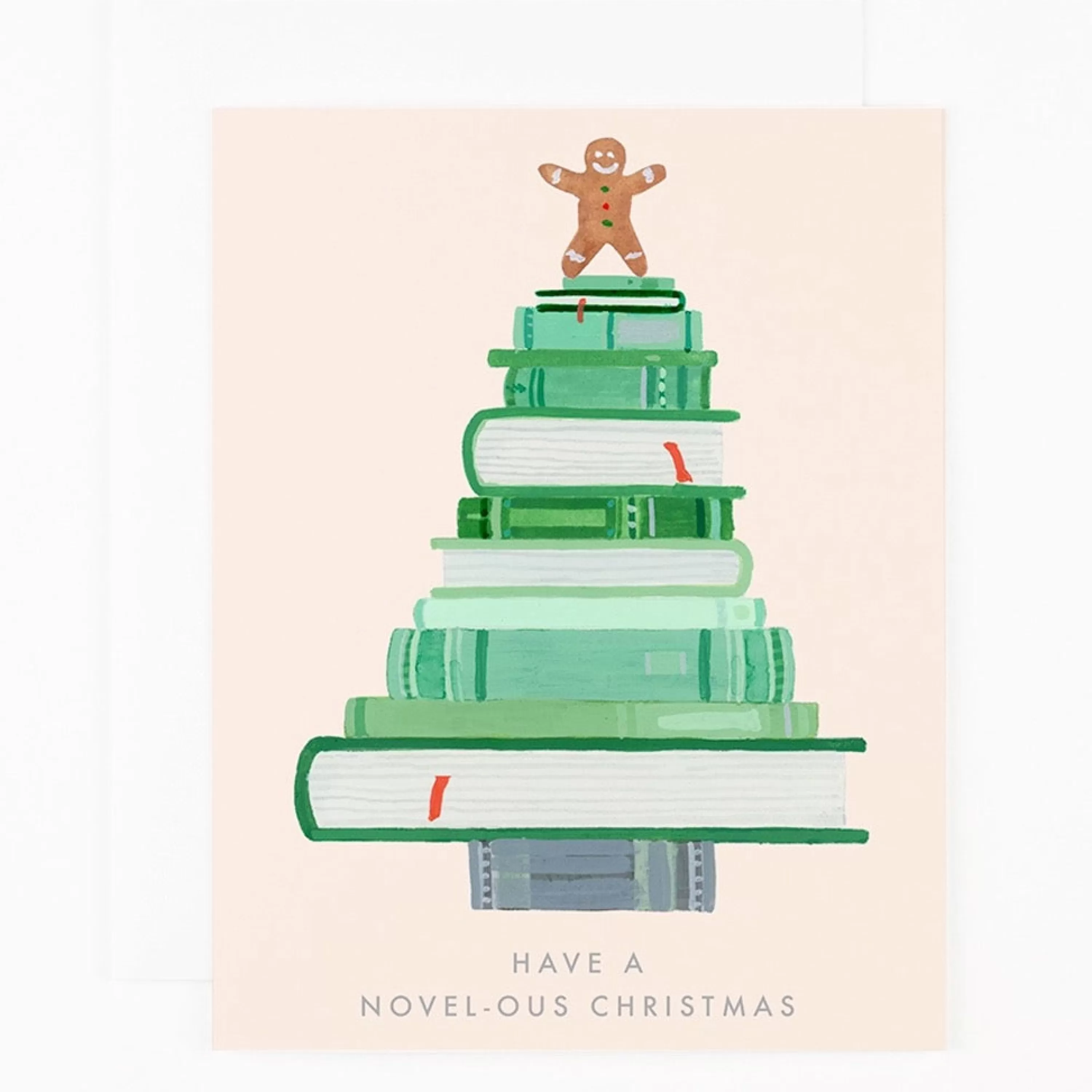 Dear Hancock Have A Novel-Ous Christmas Card