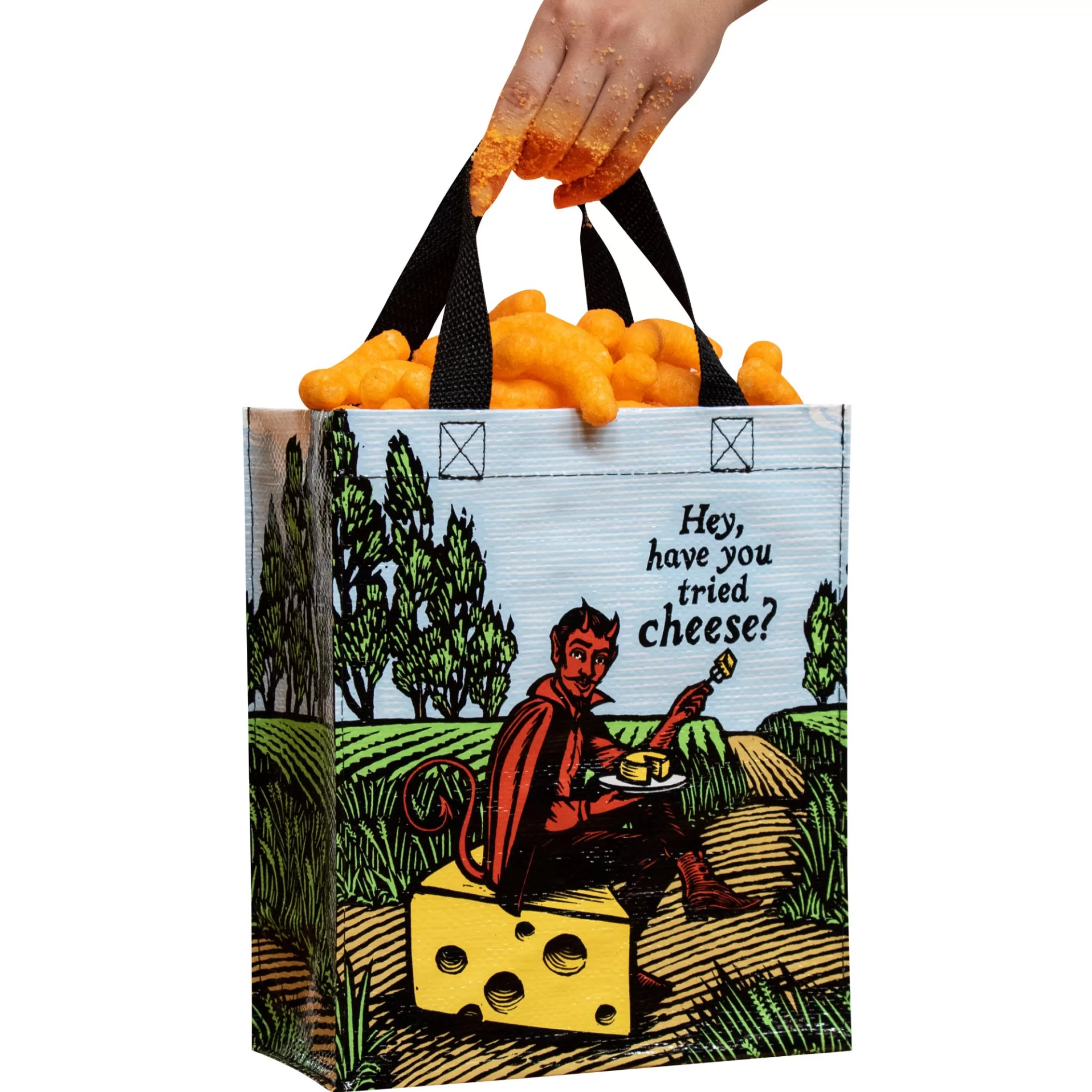 New Blue Q Have You Tried Cheese Handy Tote