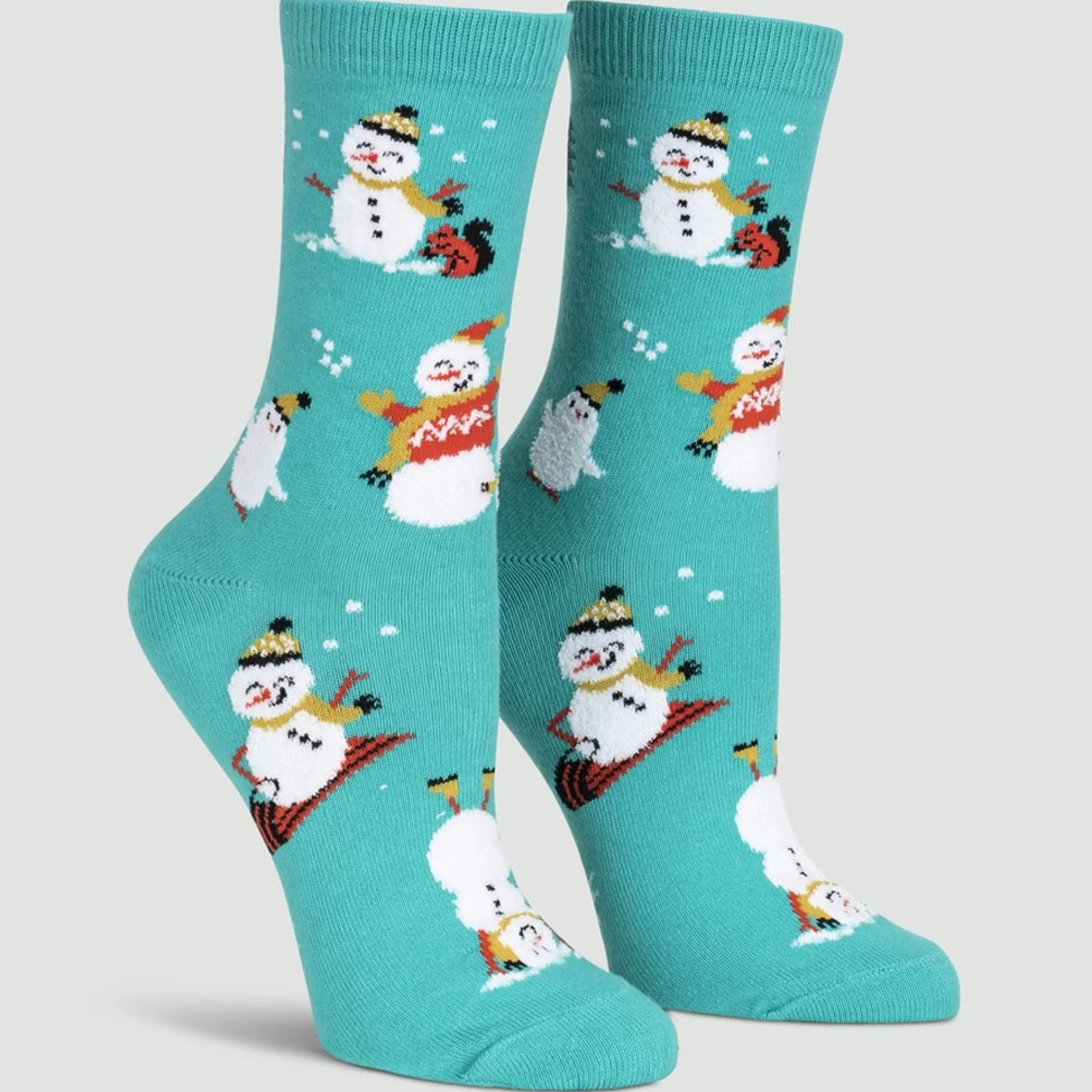 Sock It To Me Having Snow Much Fun Women's Crew Socks