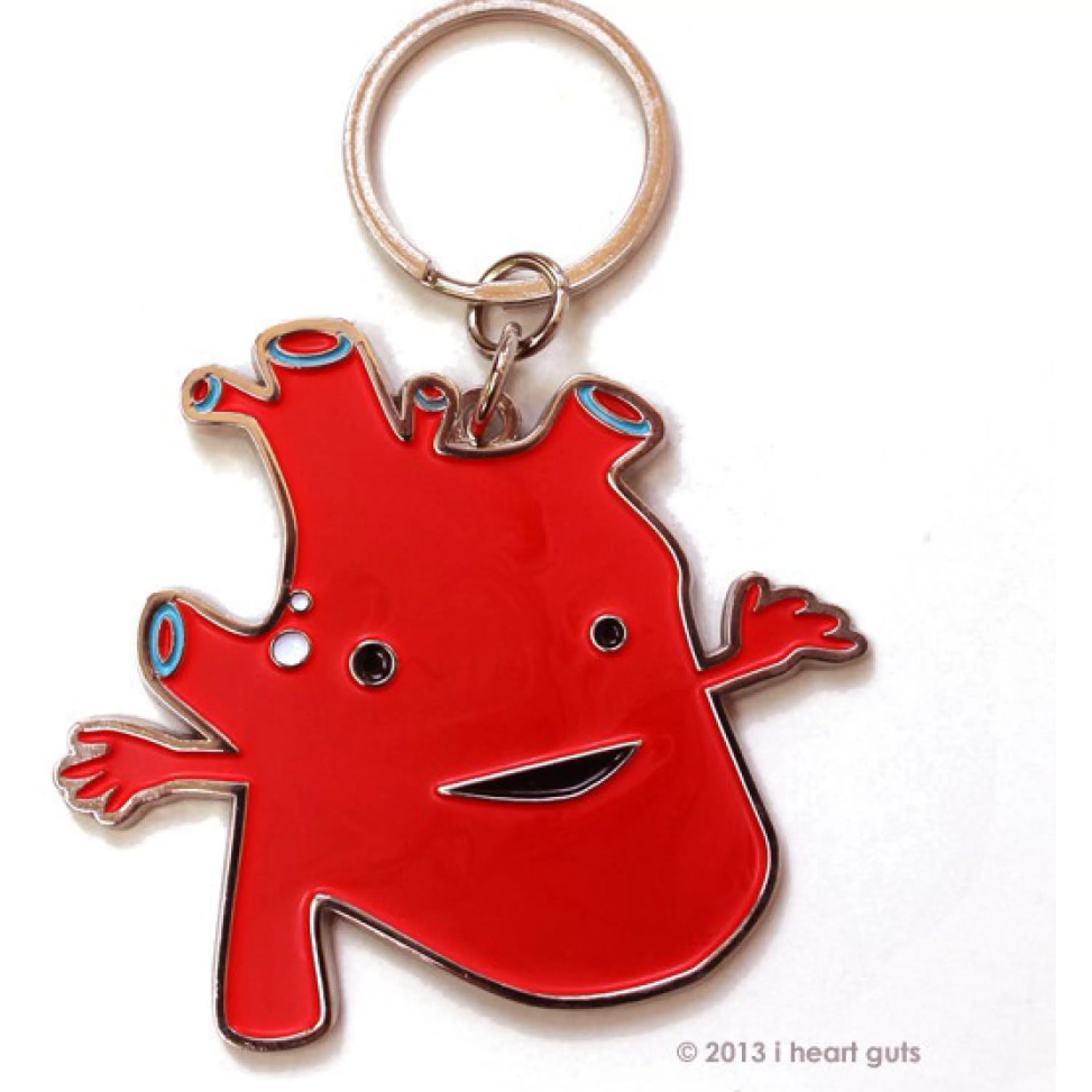 Cheap I Heart Guts Heart Key Chain