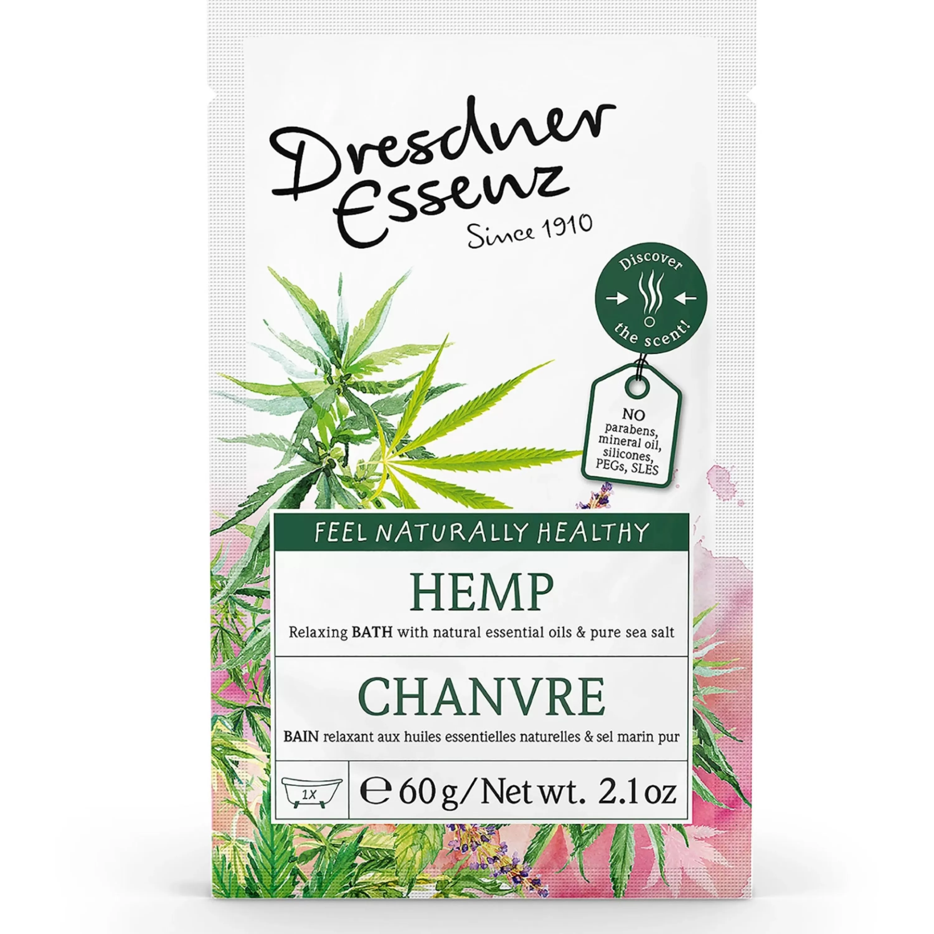 New Dresdner Essenz Hemp Bath Essence