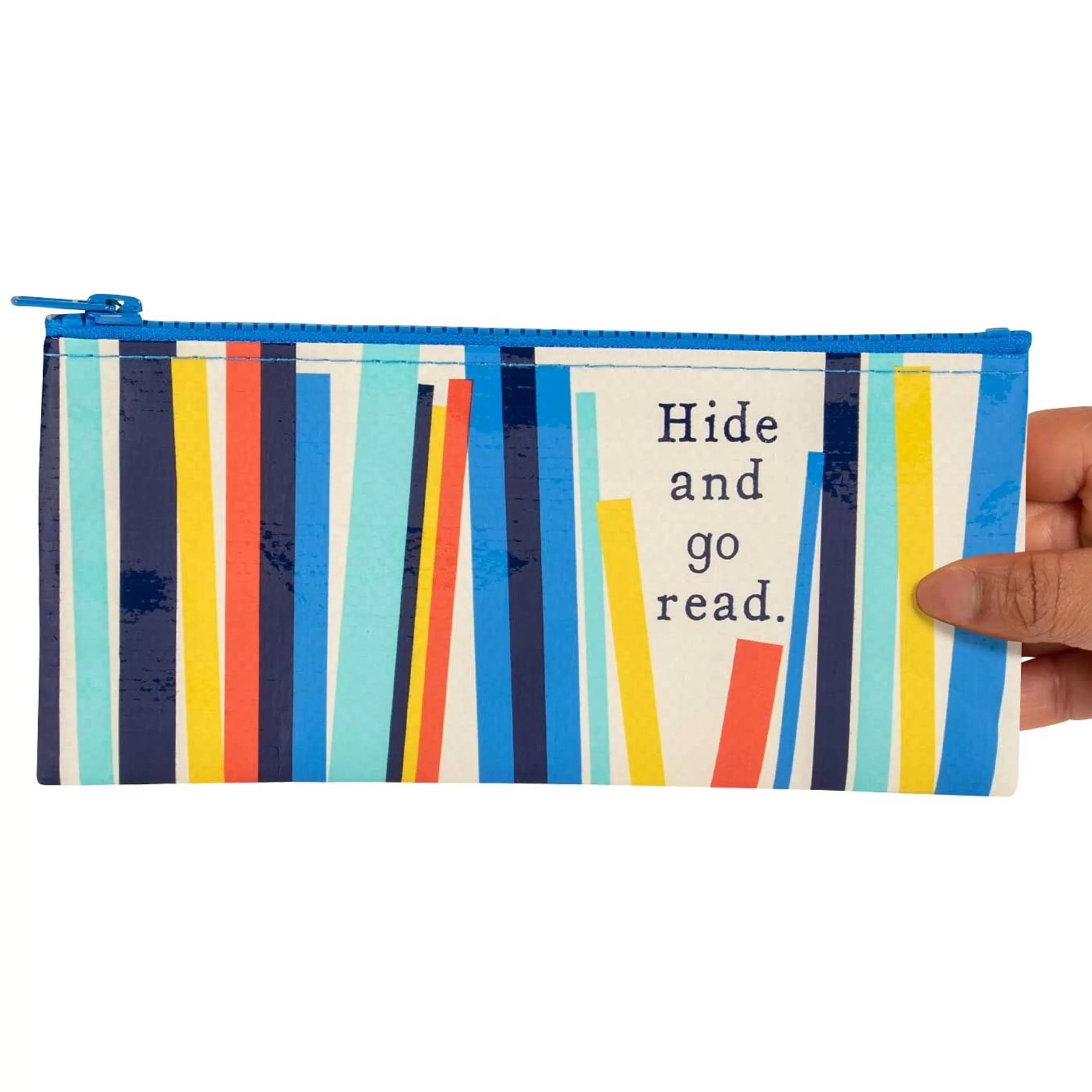 Sale Blue Q Hide & Go Read Pencil Case