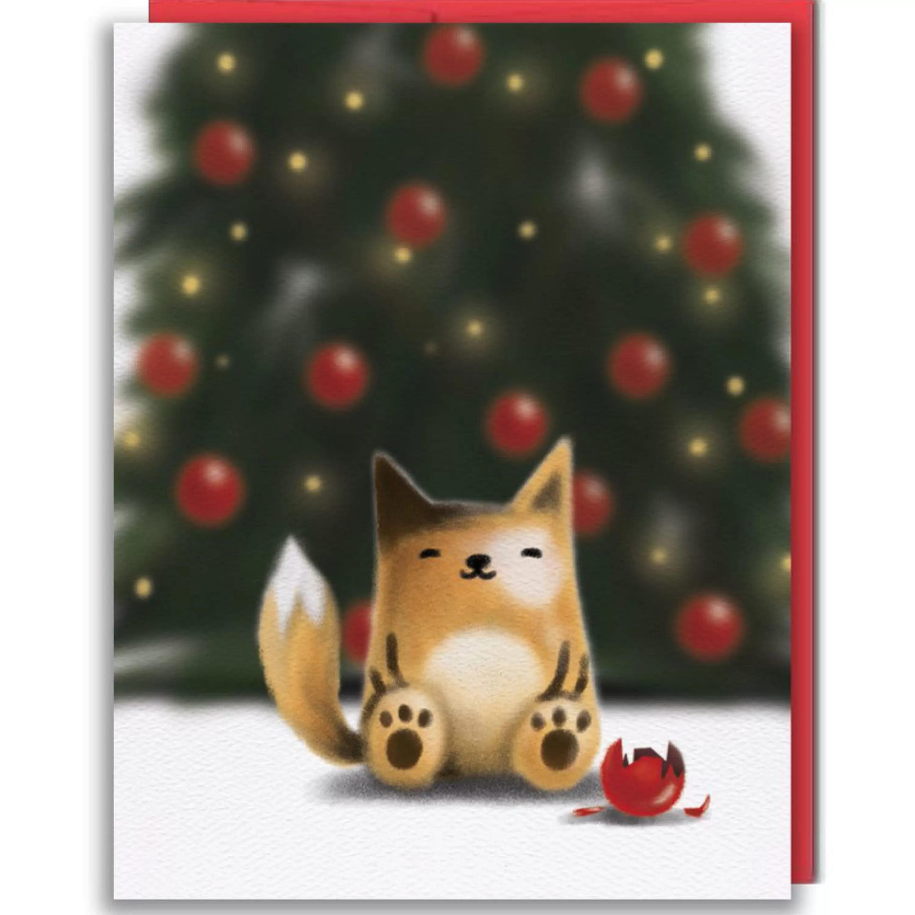 Studio Vcky Holiday Balls Card