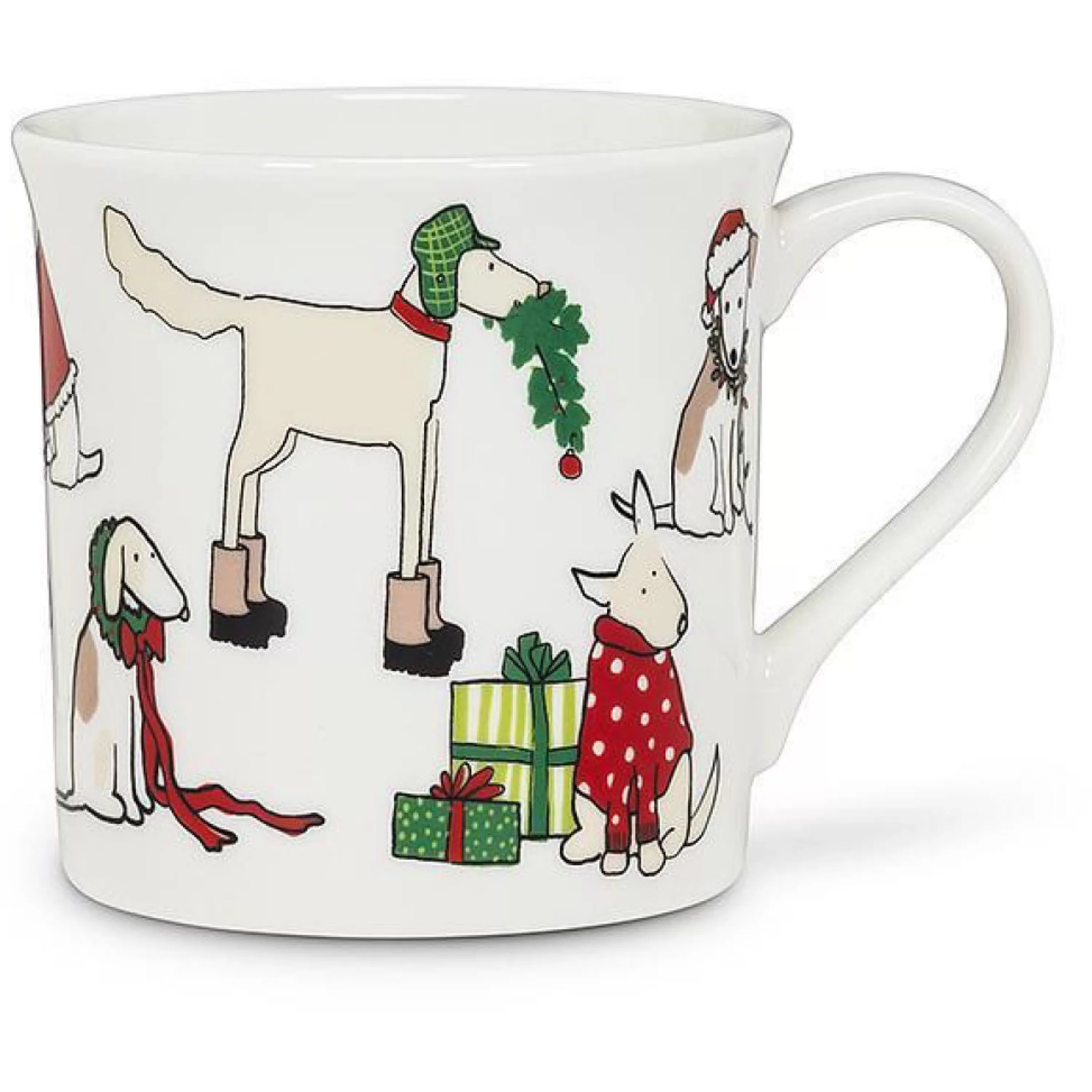 Abbott Collection Holiday Dogs Mug