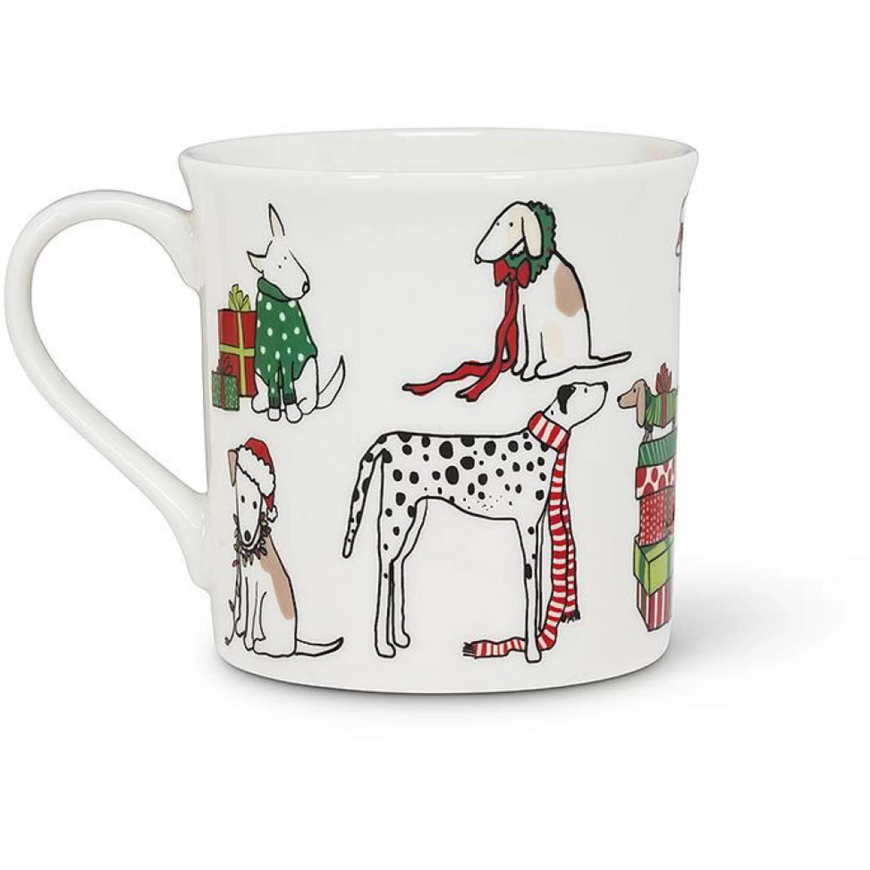 Abbott Collection Holiday Dogs Mug