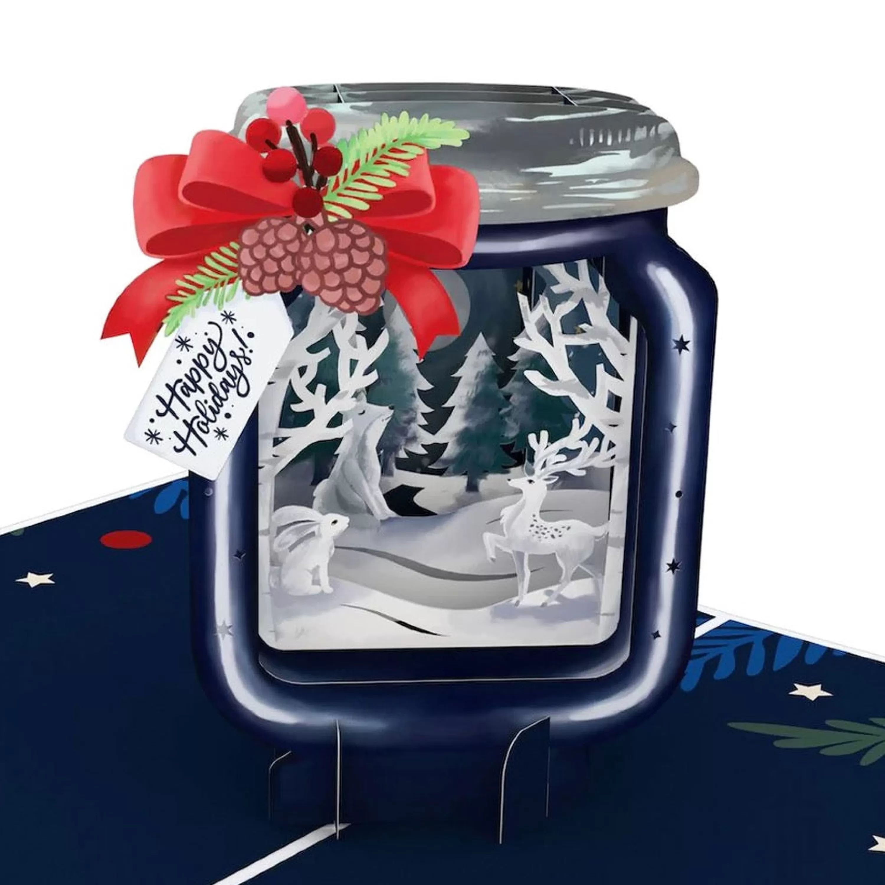 Lovepop Holiday Jar 3D Pop-Up Card